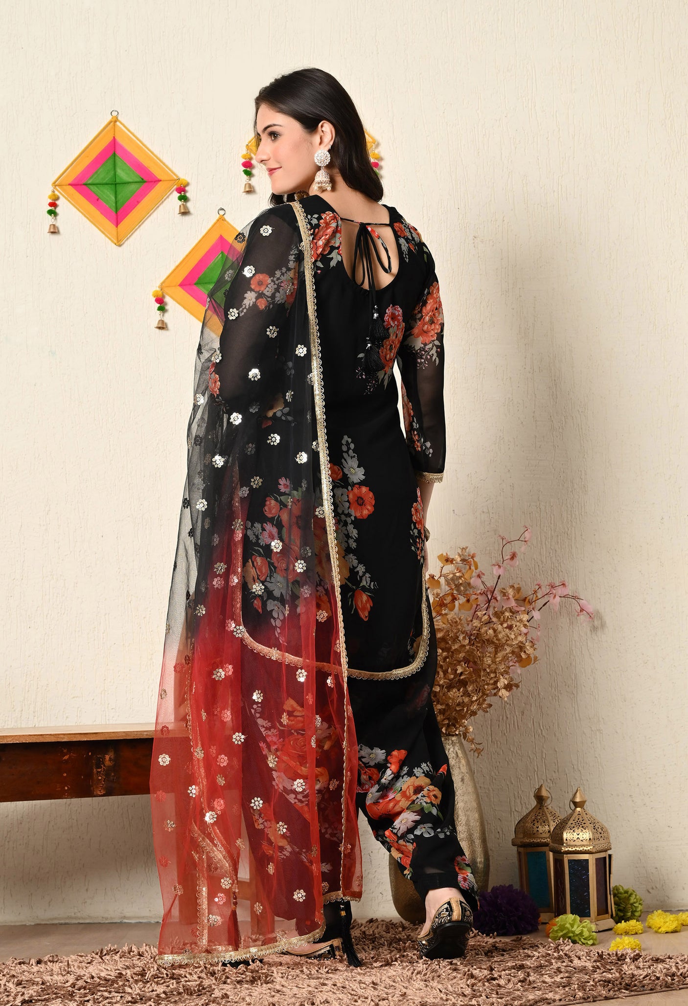 Patola Patiala Suit
