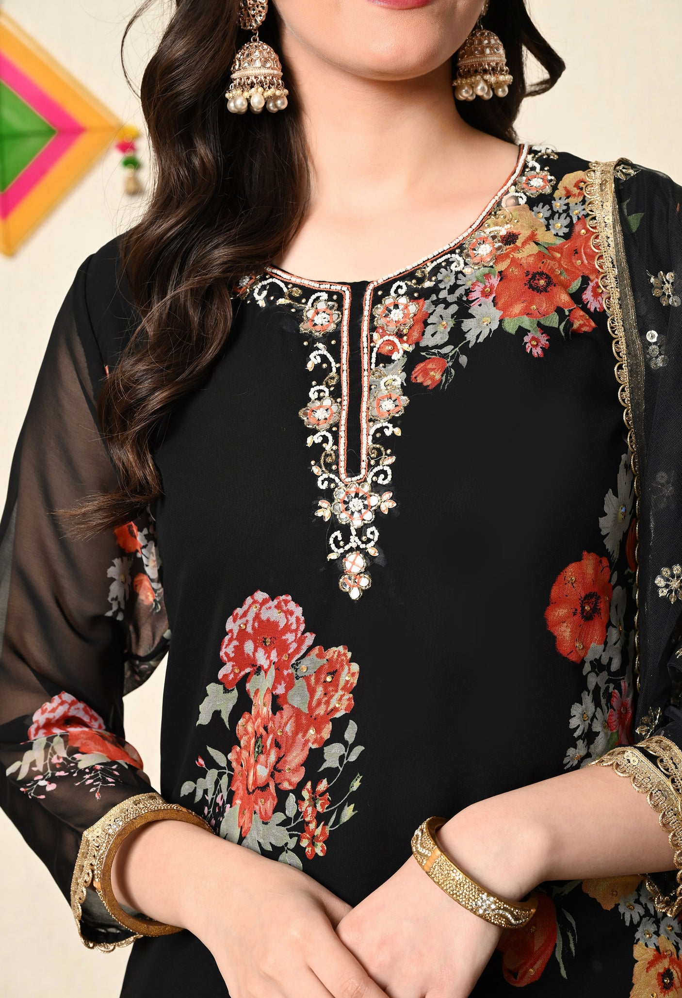 Patola Patiala Suit