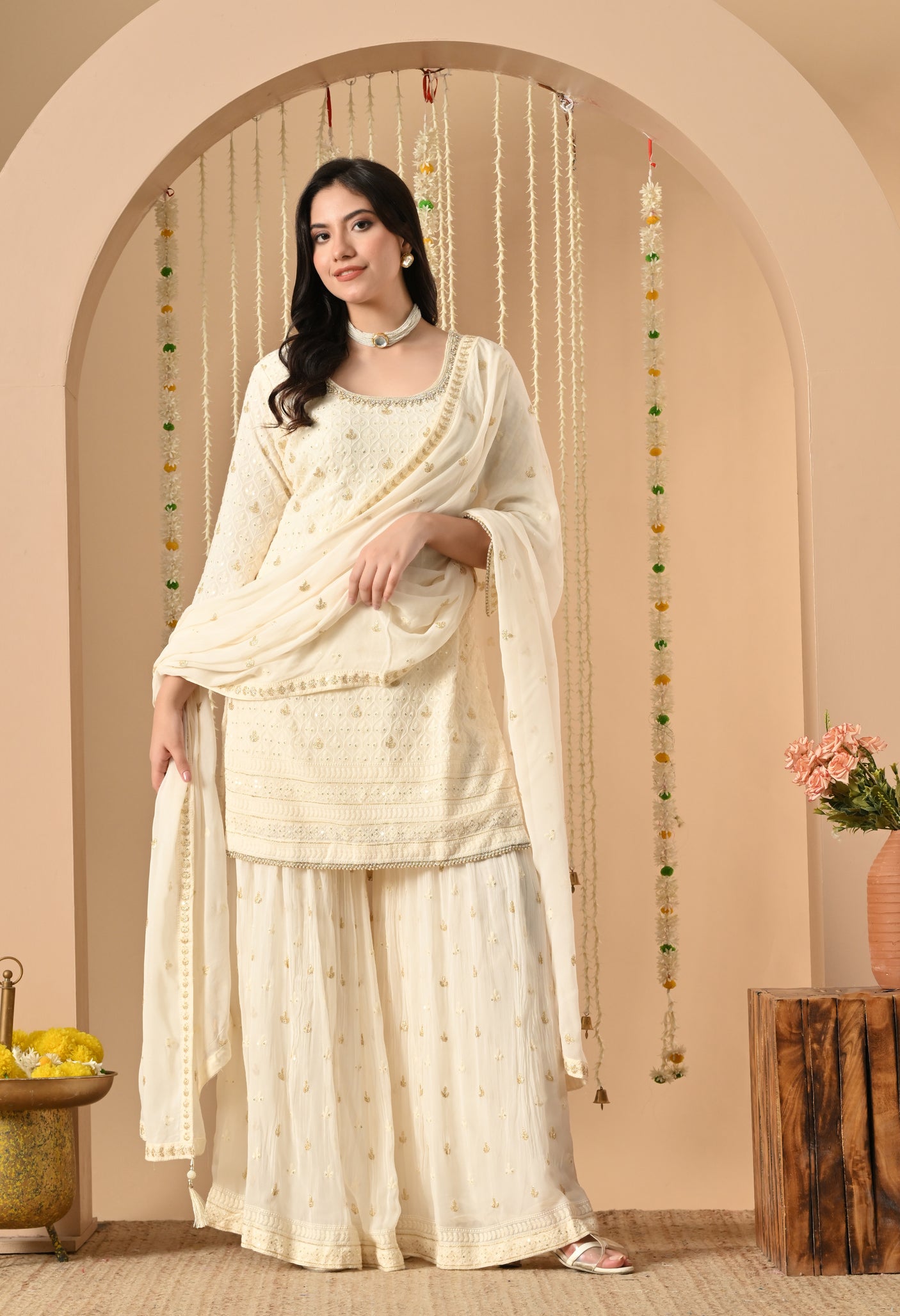 Swarnika Sharara Suit