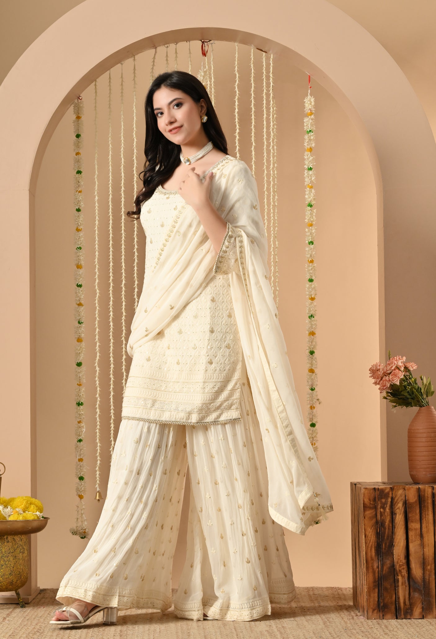 Swarnika Sharara Suit