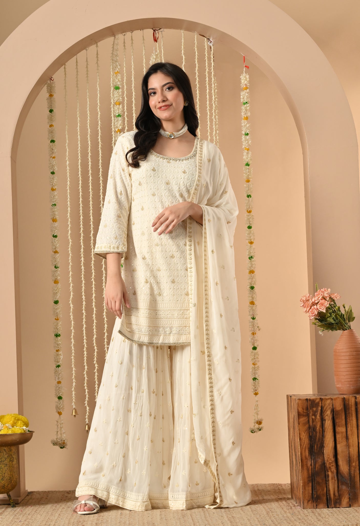 Swarnika Sharara Suit