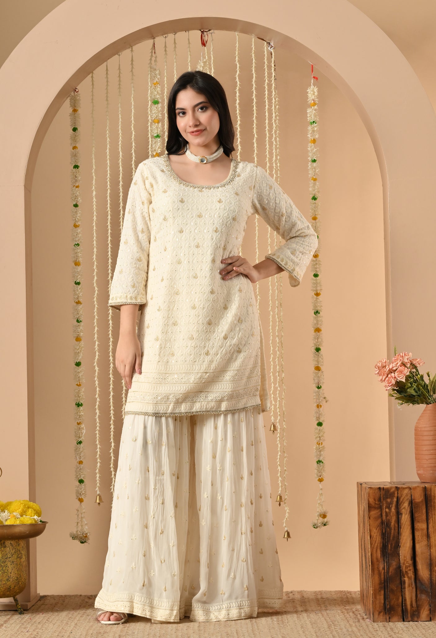 Swarnika Sharara Suit