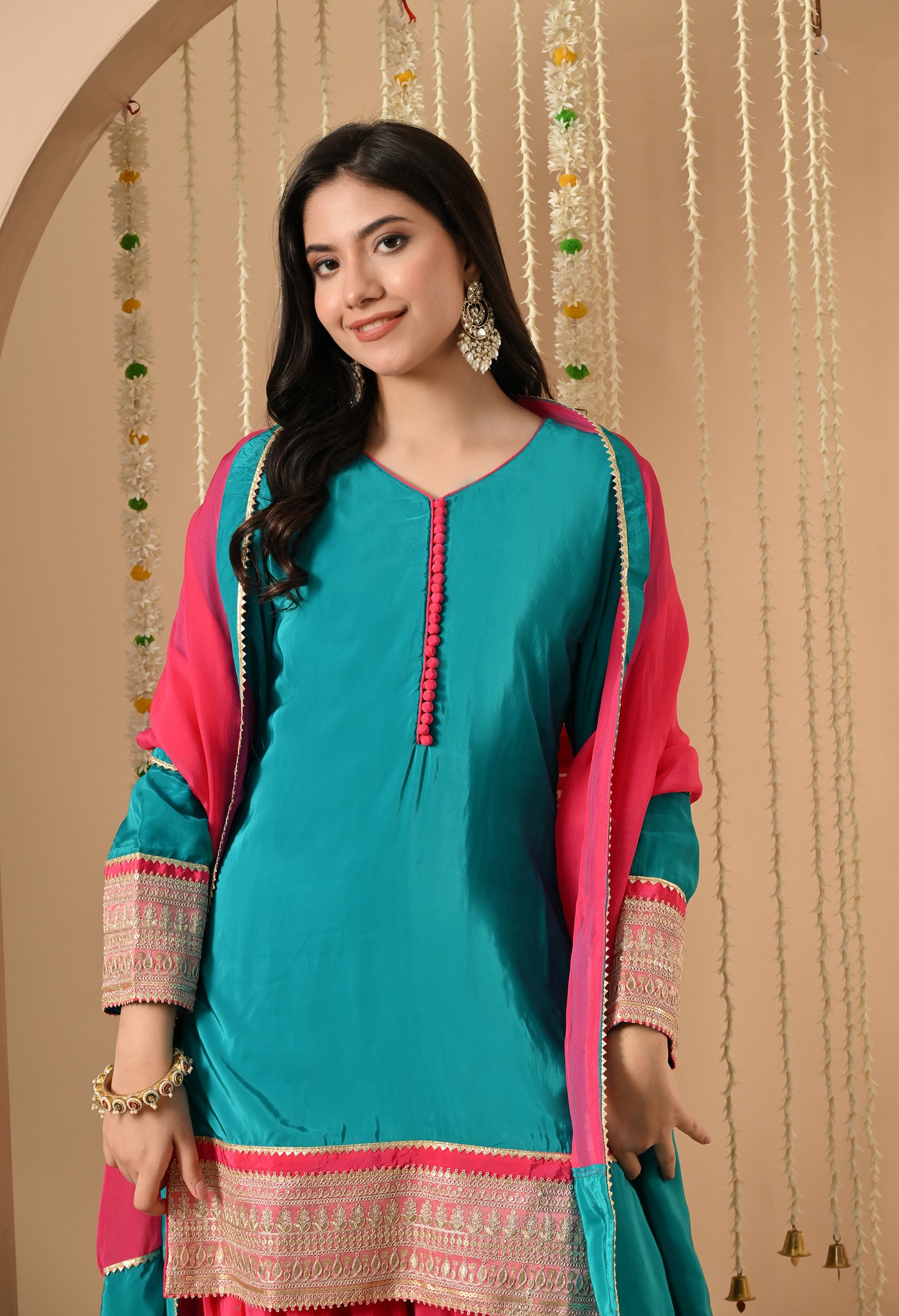 Gulnaar farshi salwar suit set