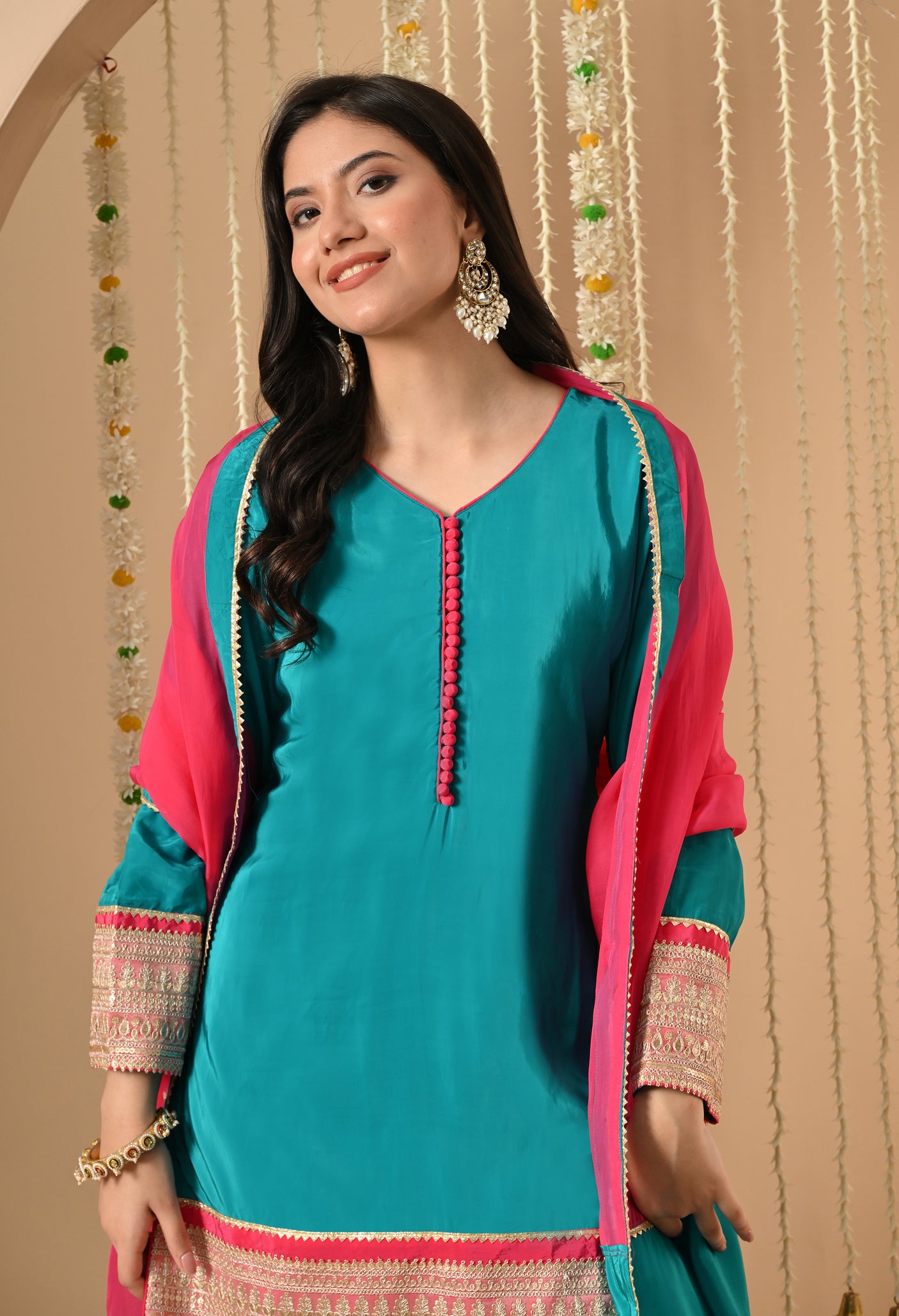 Gulnaar farshi salwar suit set