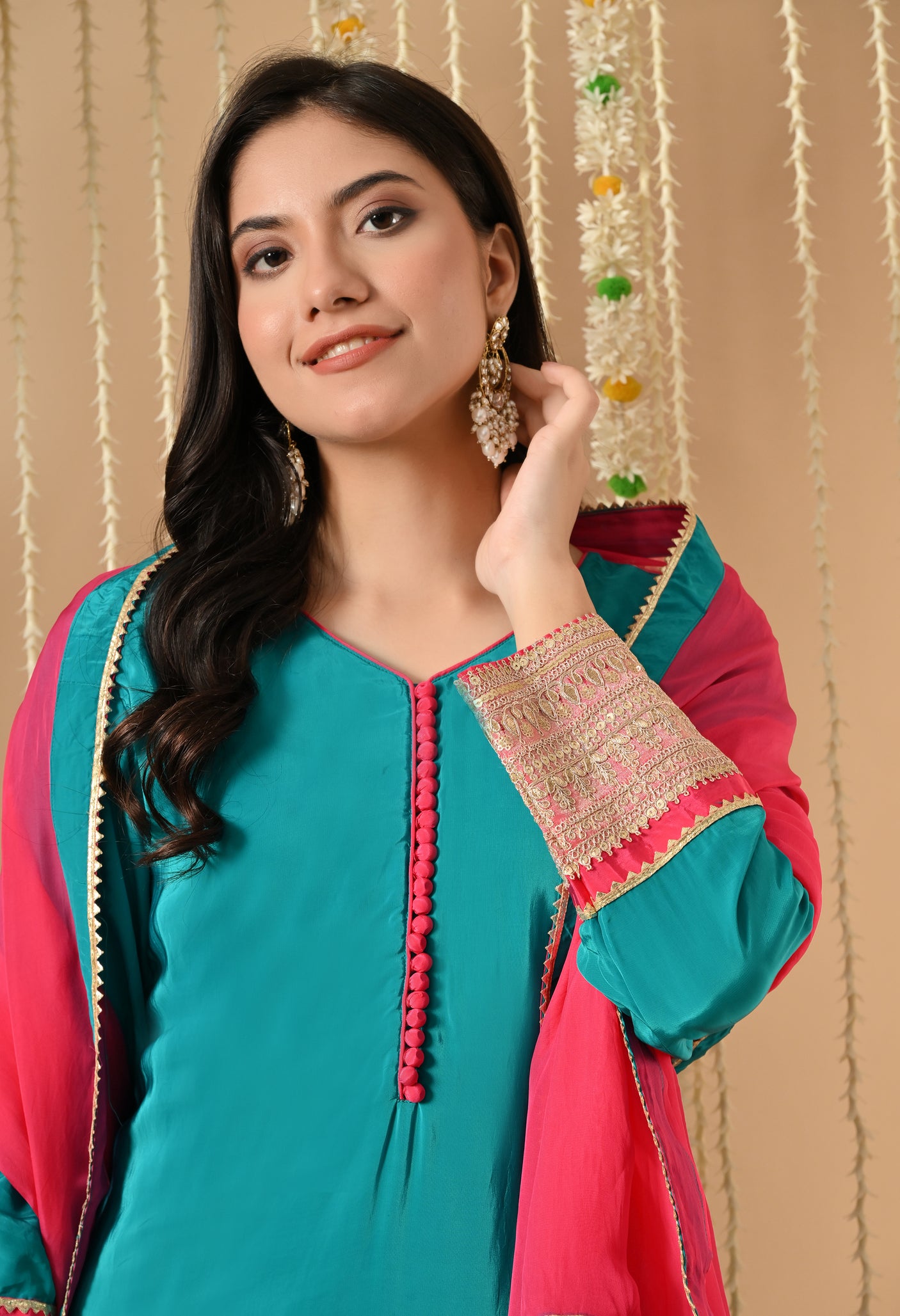Gulnaar farshi salwar suit set