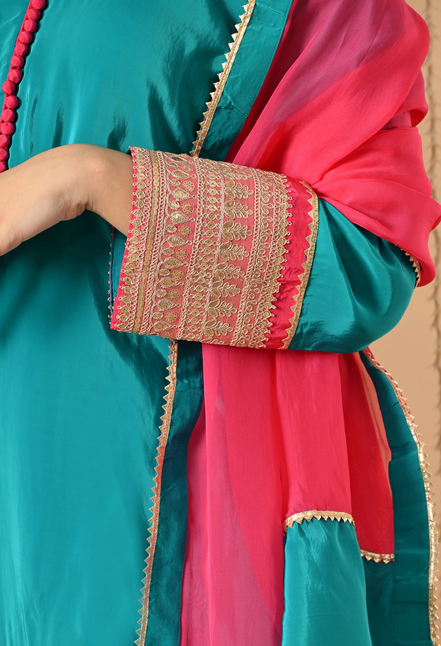 Gulnaar farshi salwar suit set