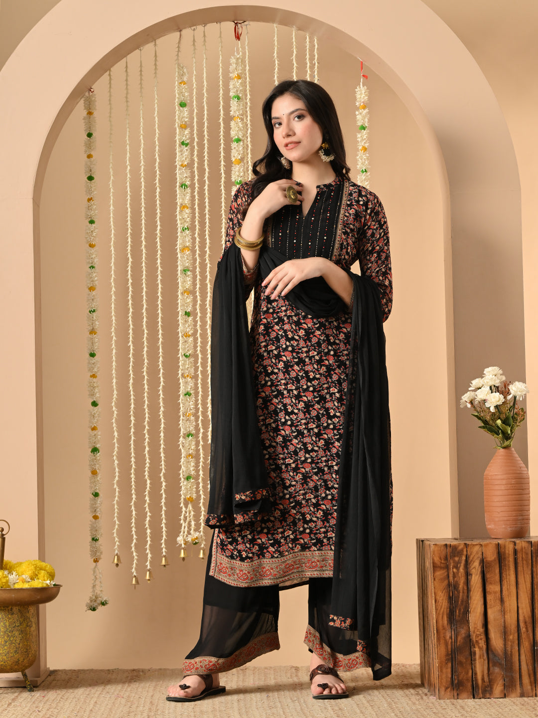 Black Rose Garden Suit