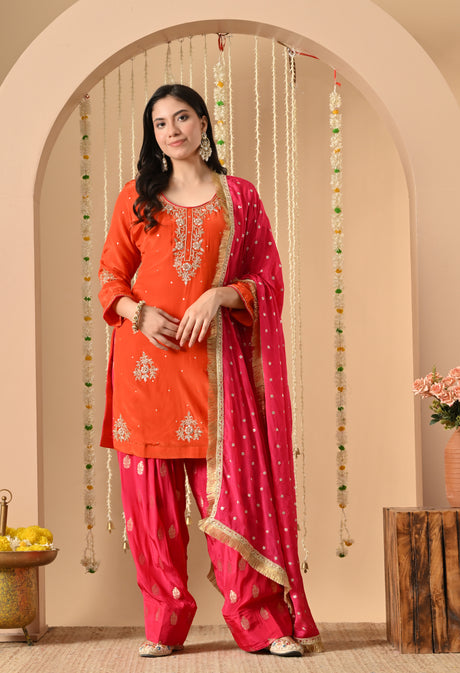 Punjabi Farshi Salwar.