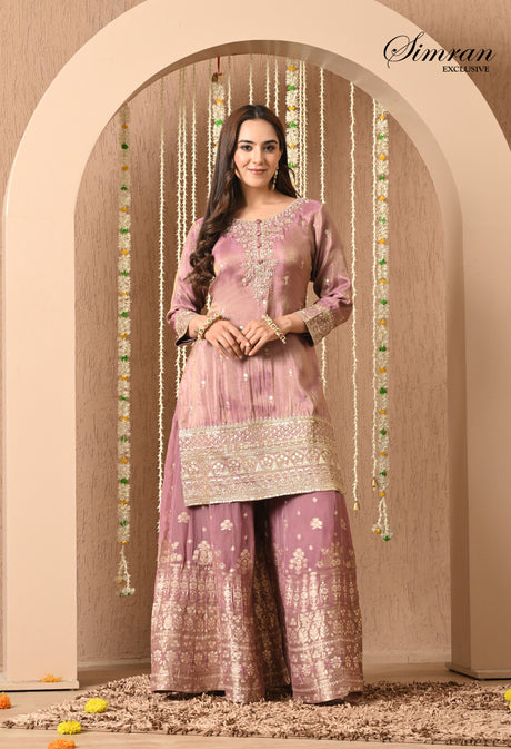 Heer Zari Heavy Work Sharara  Suit