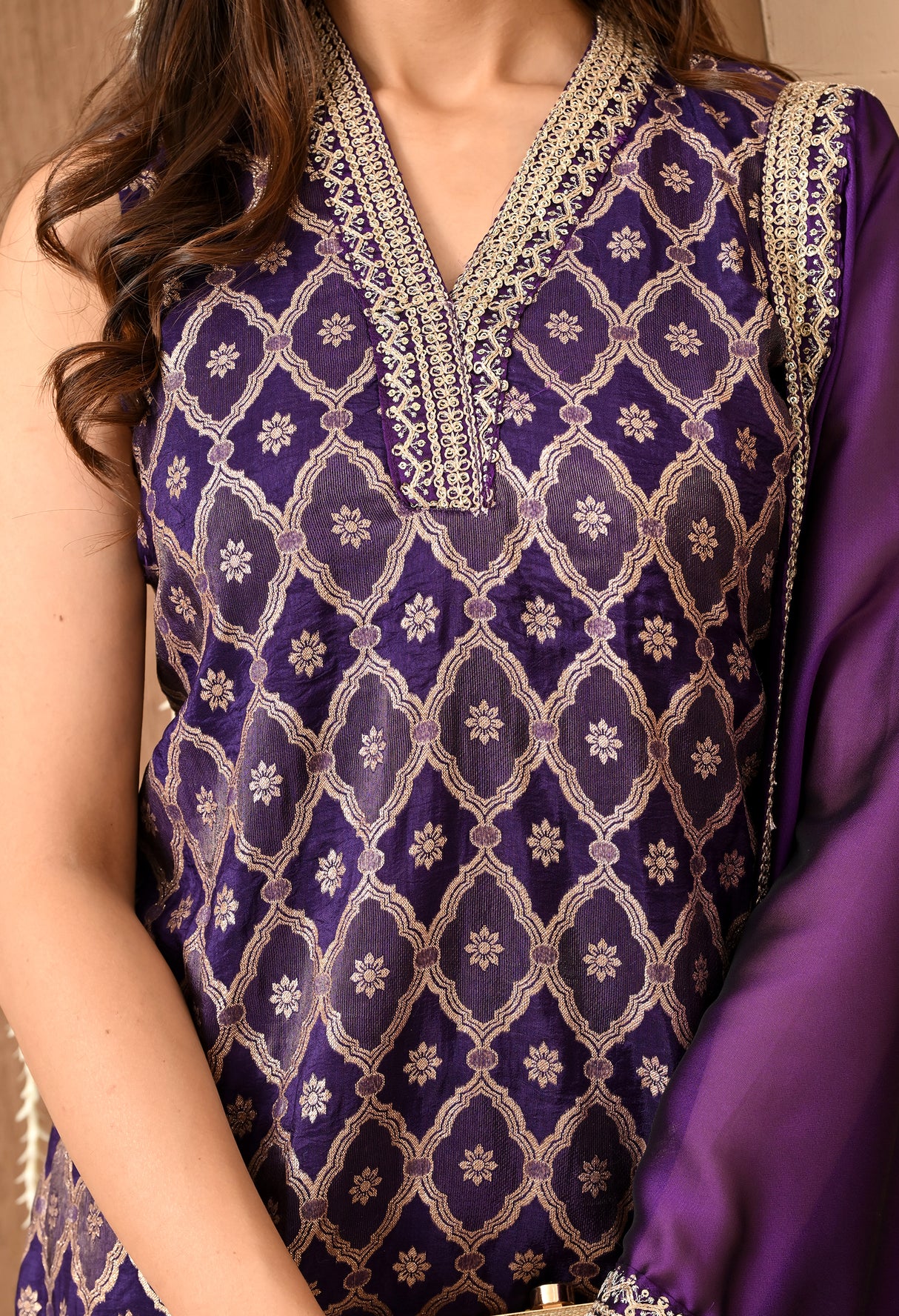 Varanasi Silk Festive Suit