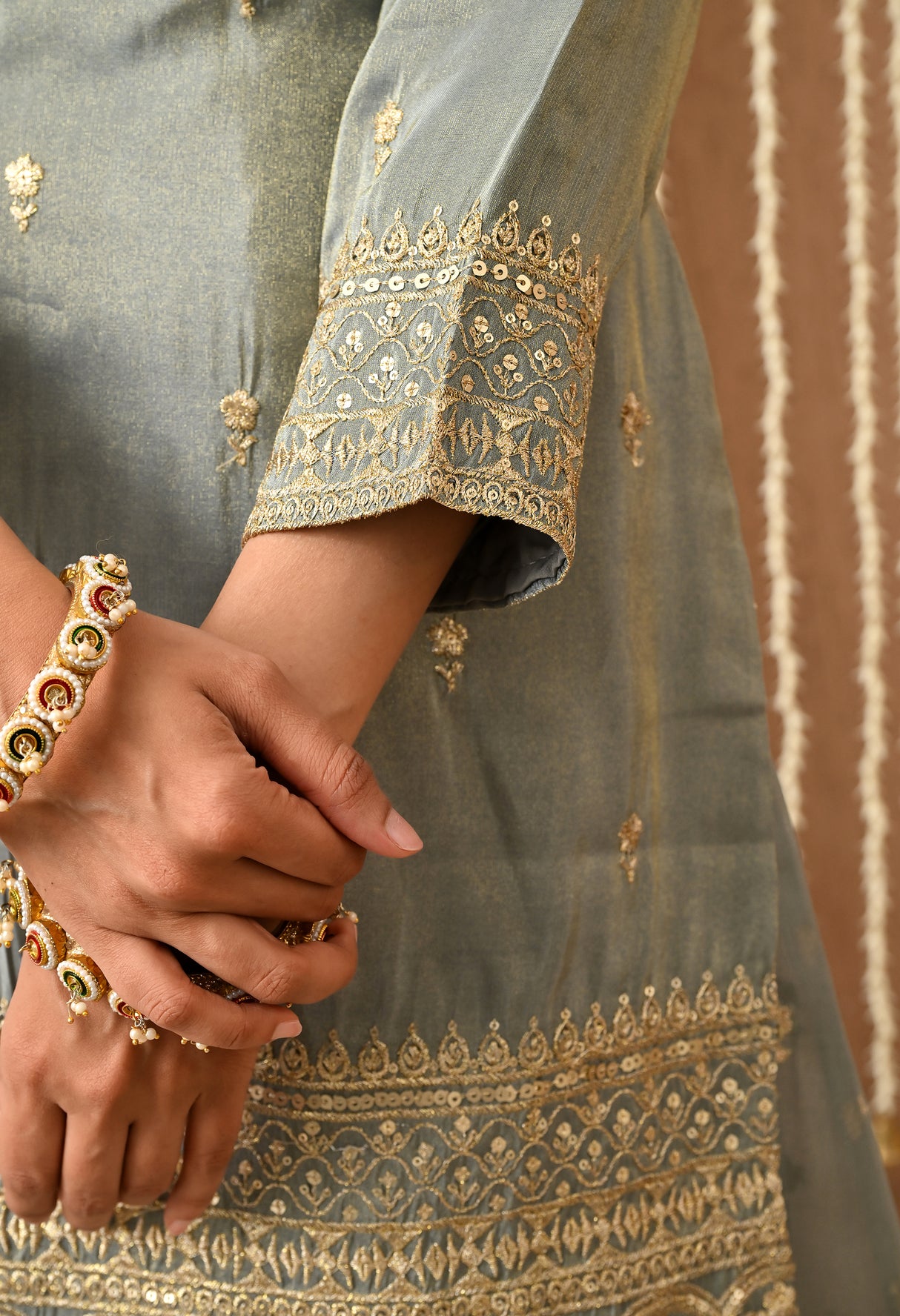 Heer Zari Heavy Work Sharara  Suit