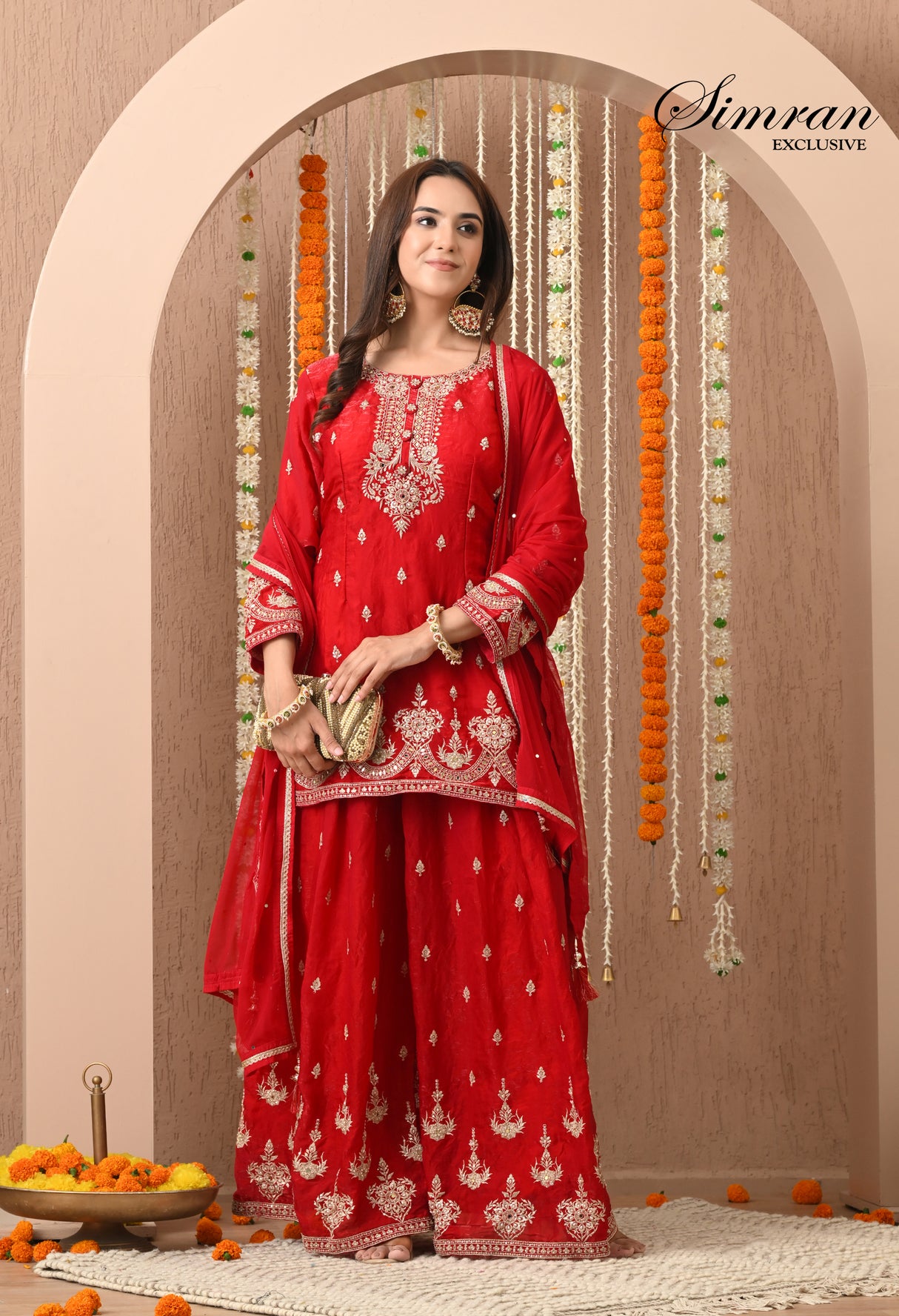 Hand Embroidery Heavy Suit