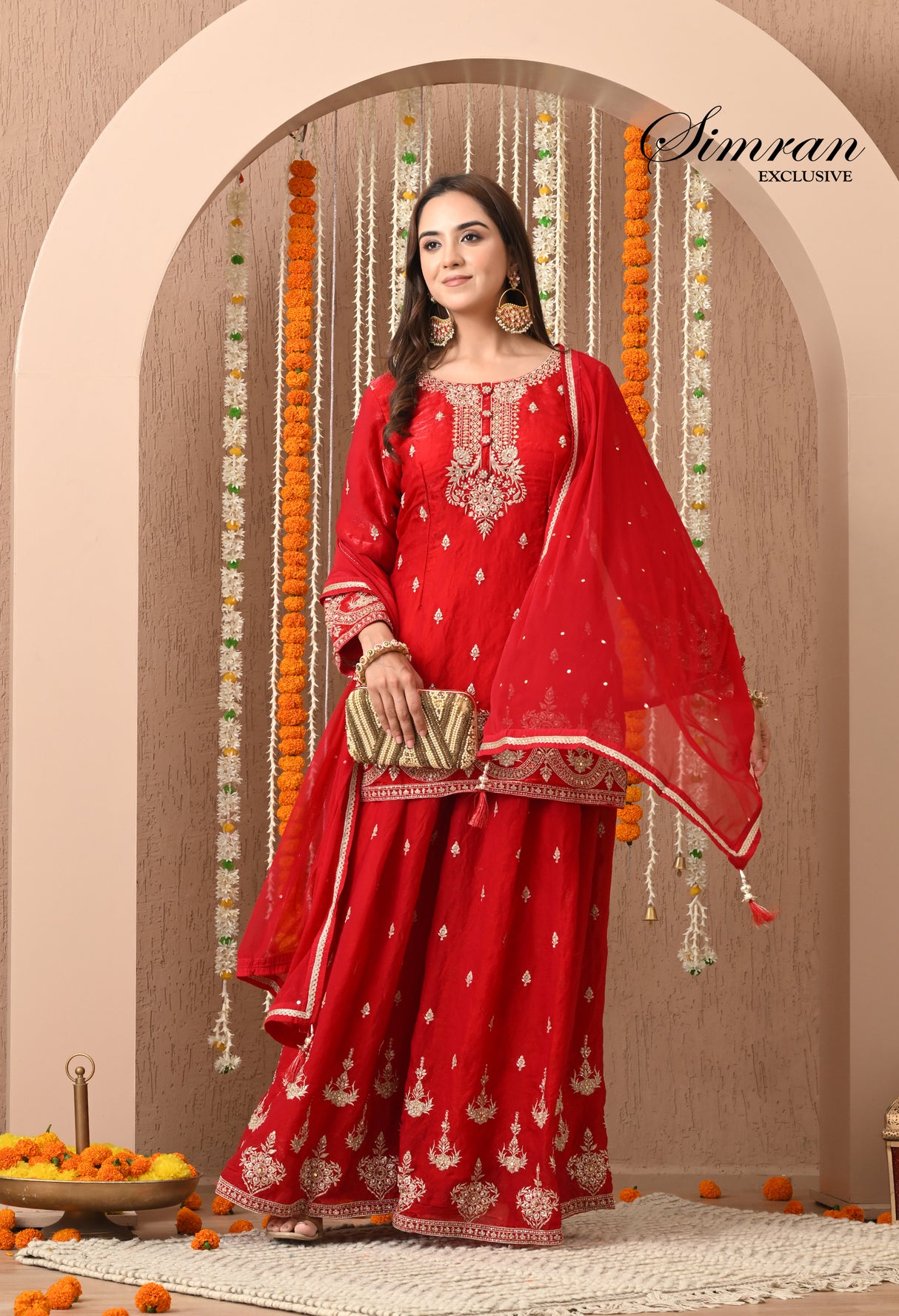 Hand Embroidery Heavy Suit