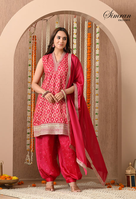 Varanasi Silk Festive Suit