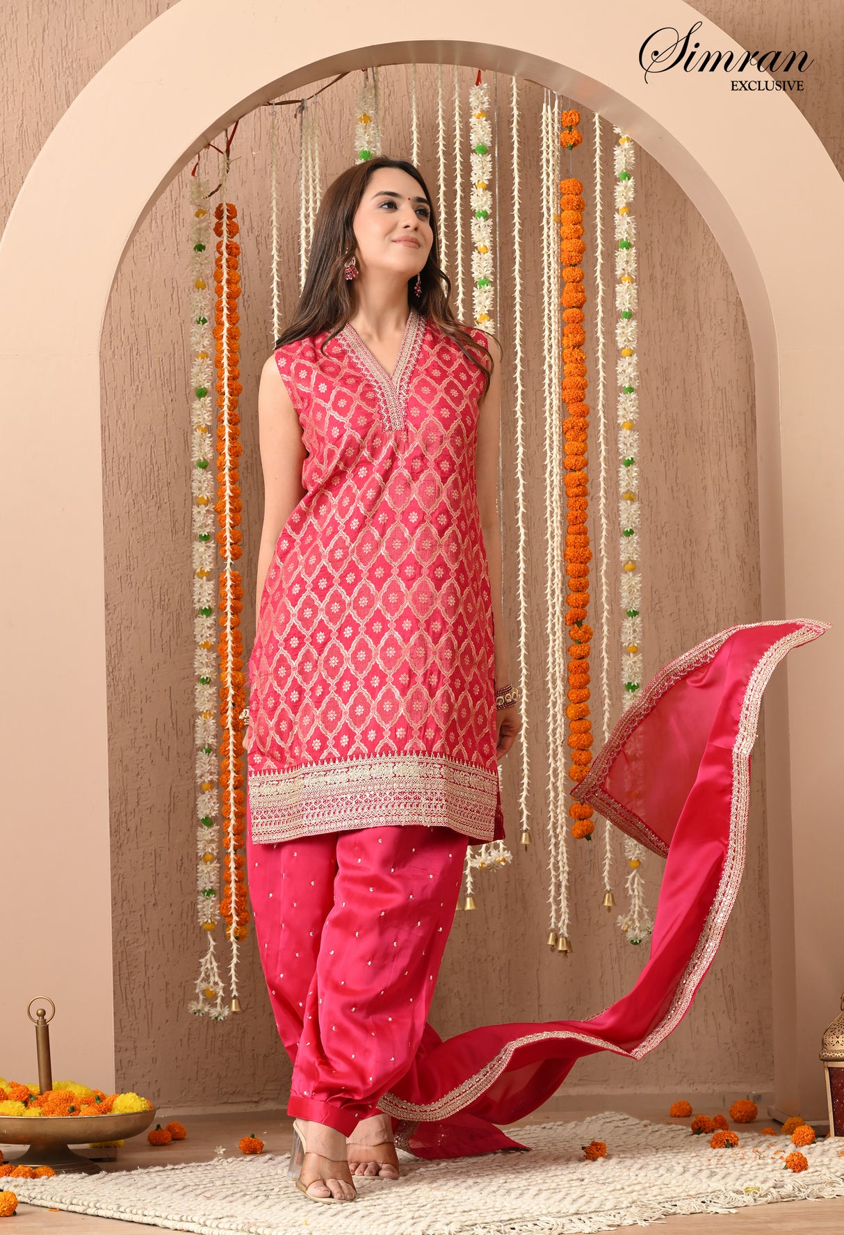 Varanasi Silk Festive Suit