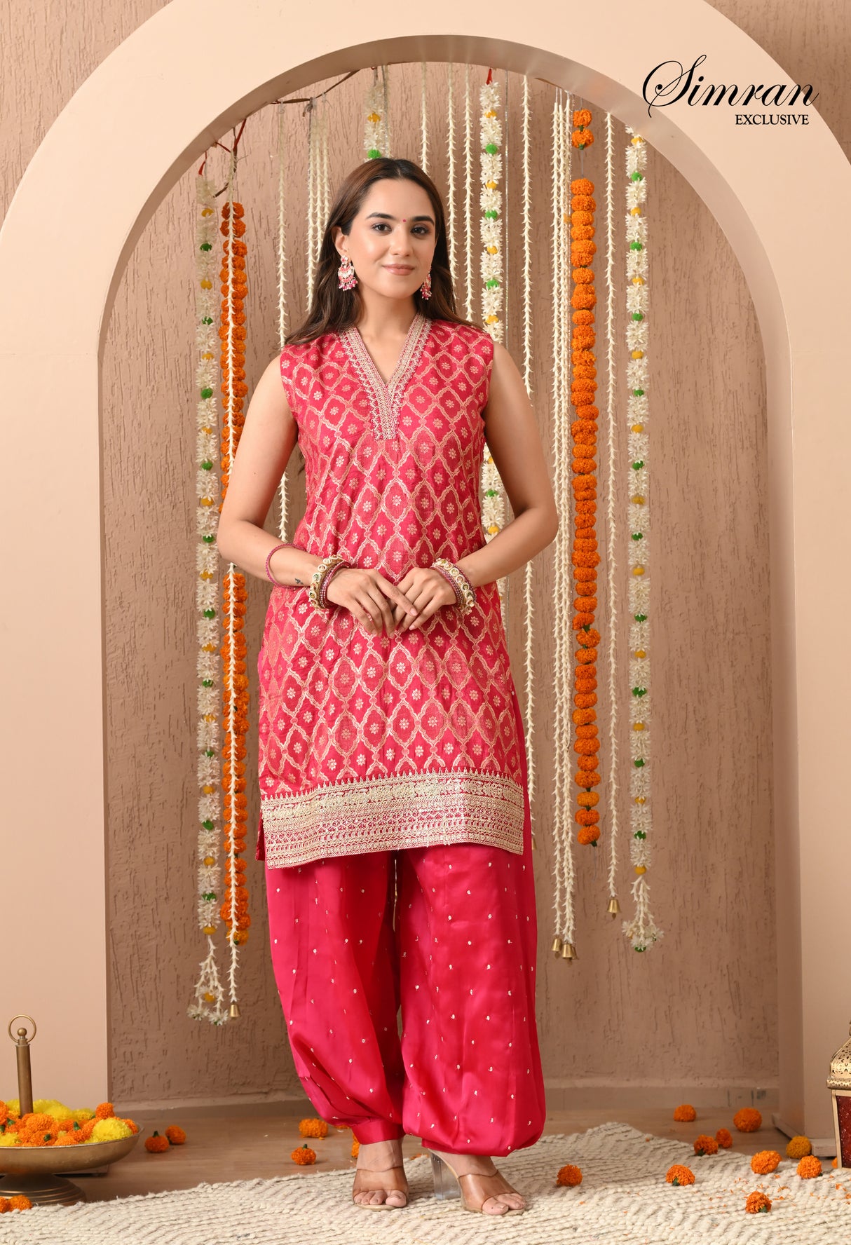 Varanasi Silk Festive Suit