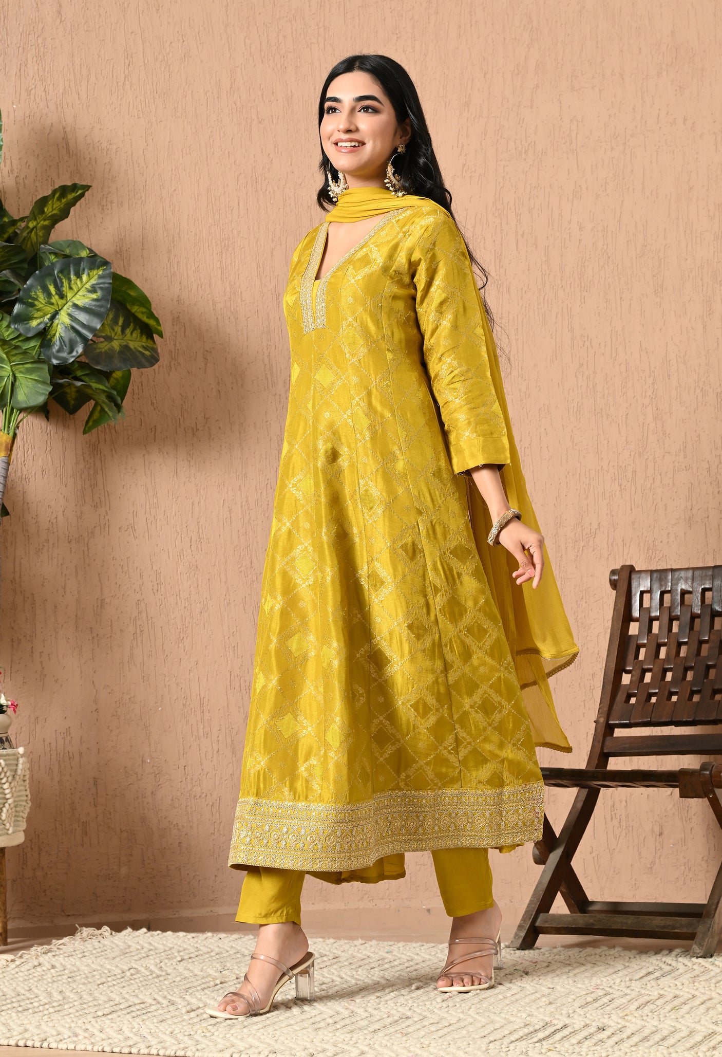 Baisakhi Anarkali Suit