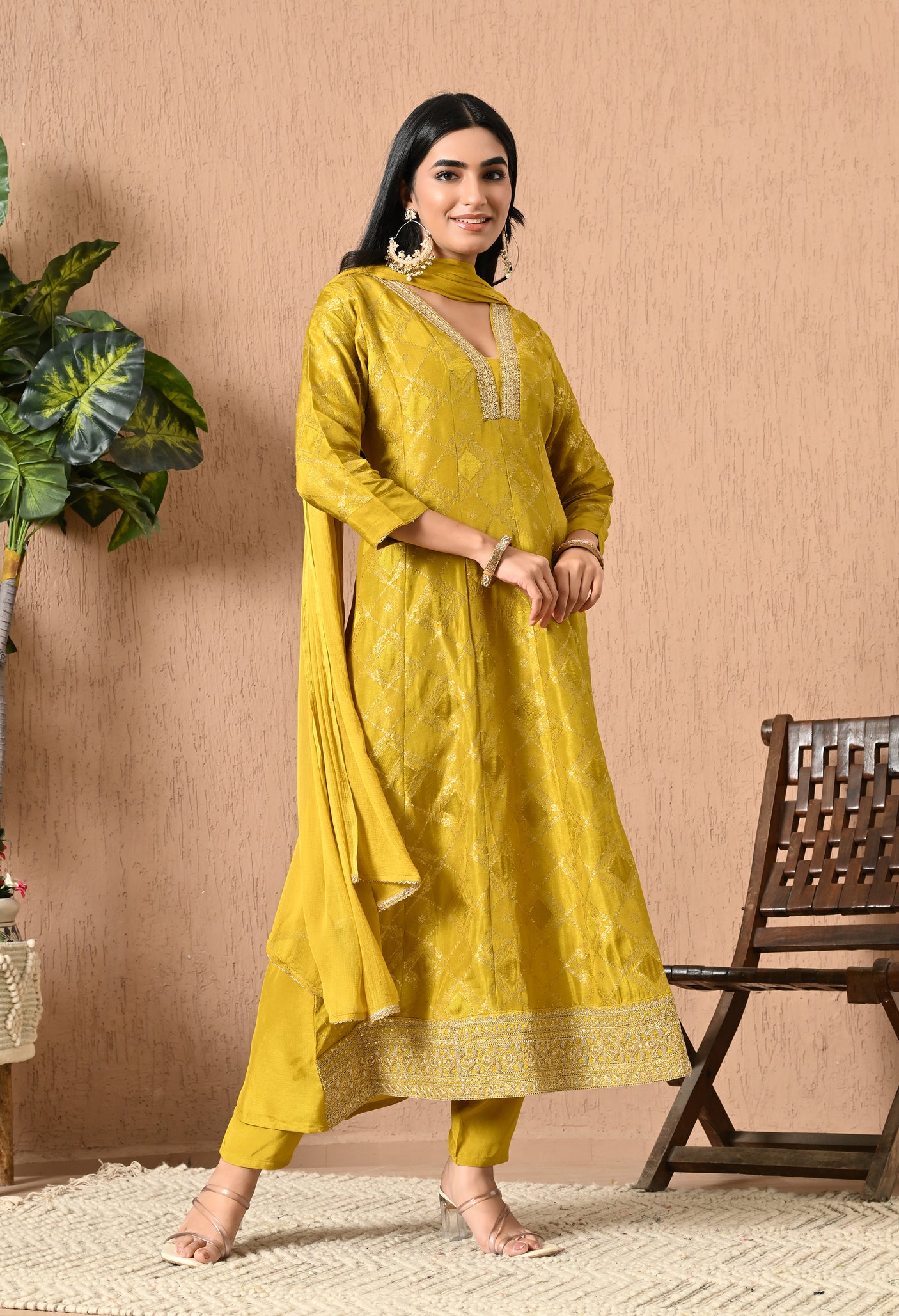 Baisakhi Anarkali Suit