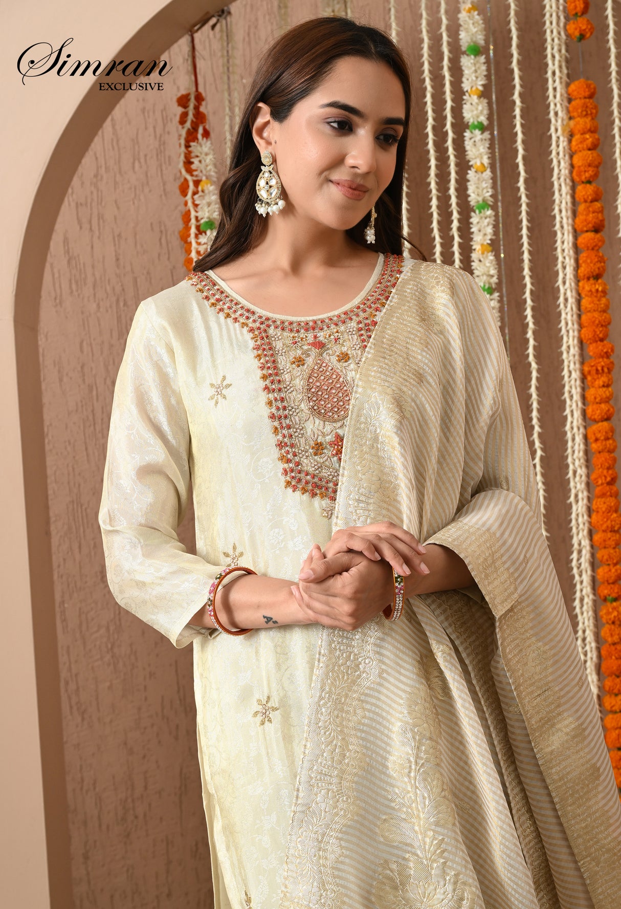 Sunehri Sitara Suit Set