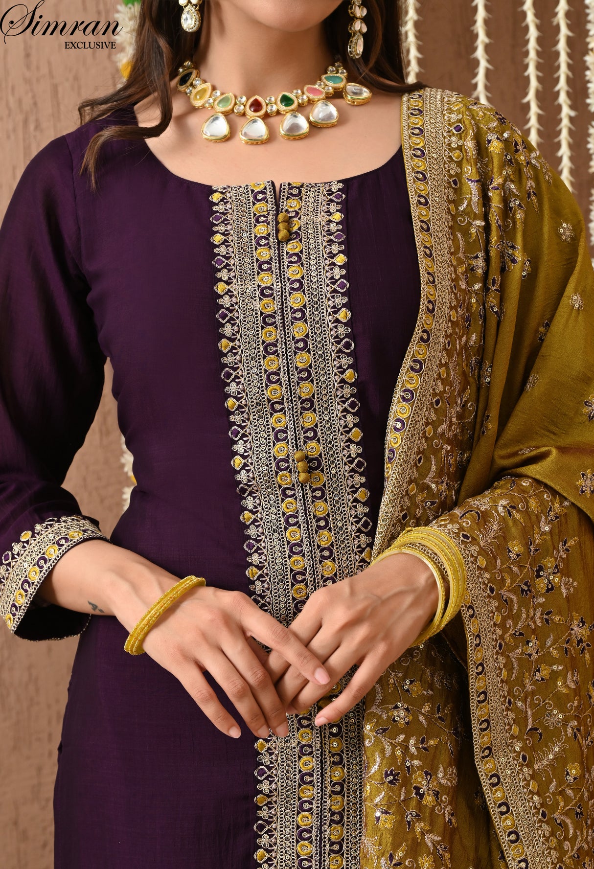 Classic Embroidered Heavy Suit
