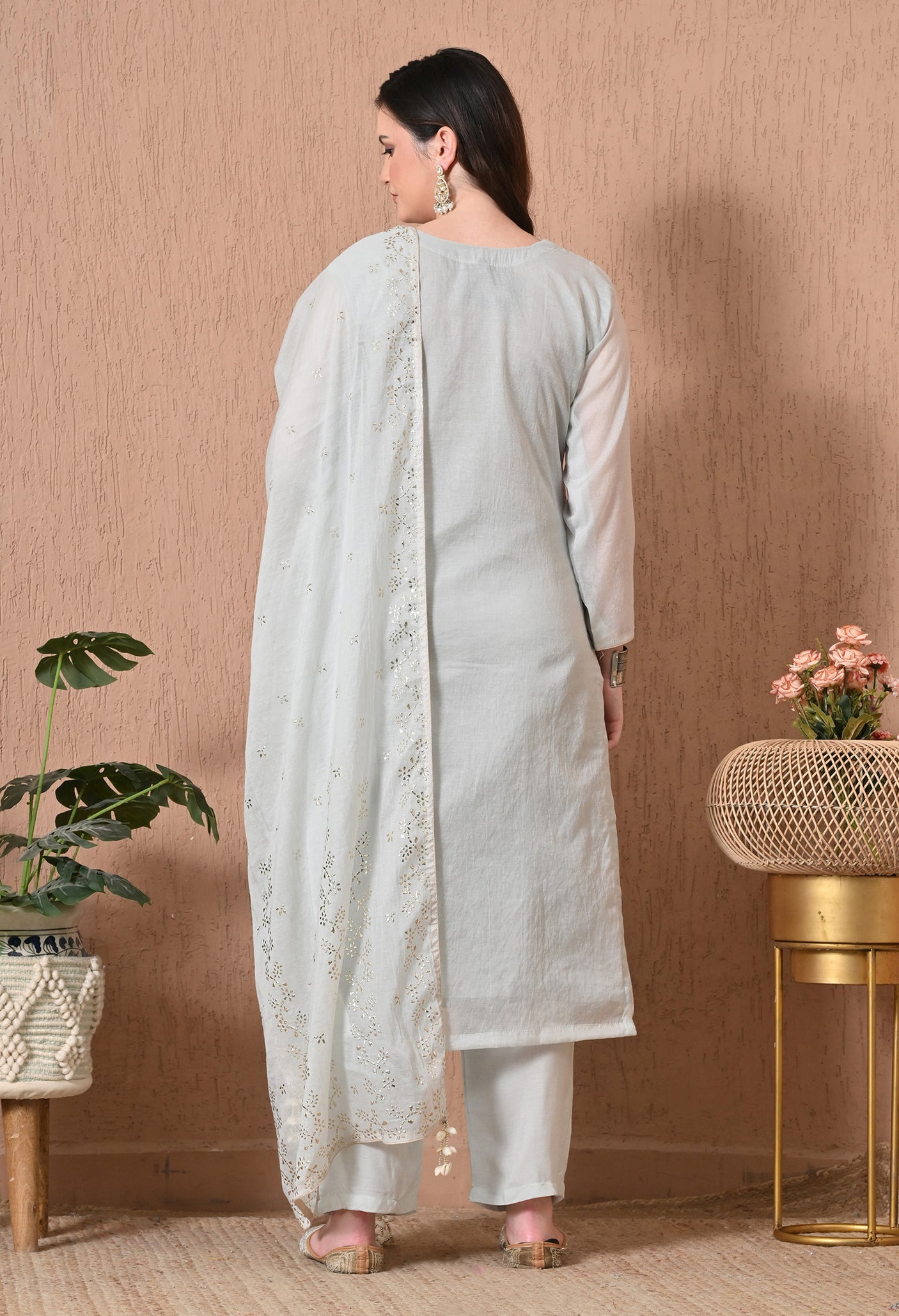 Chanderi Pita work
