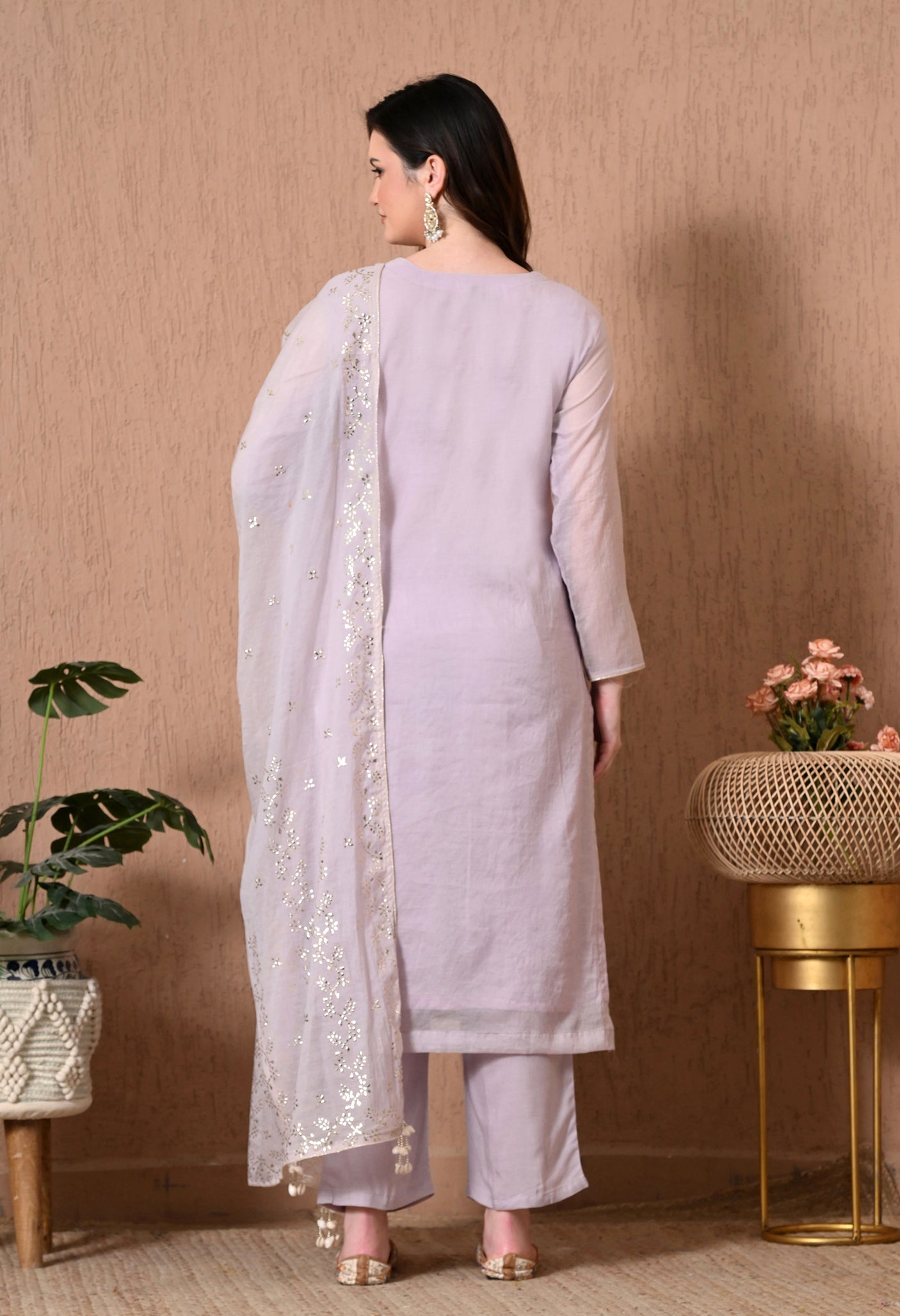 Chanderi Pita work