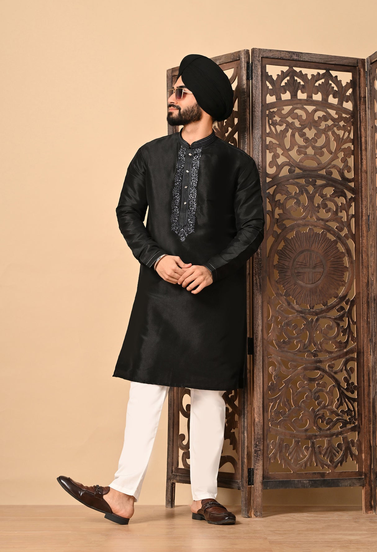 Solid Kurta Pajama