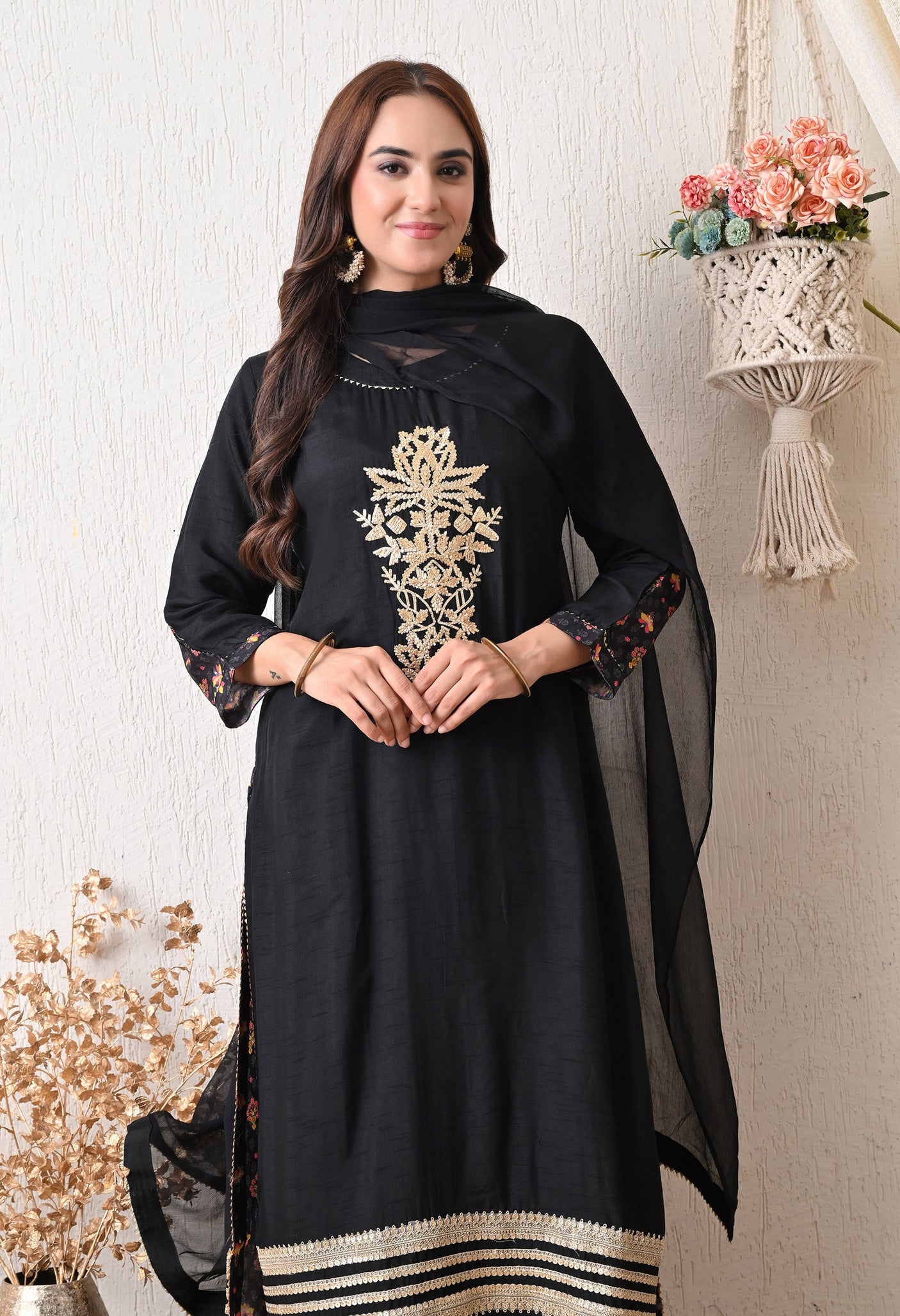 Zehra Noir Set