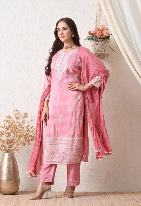 Mehak gulaab suit set