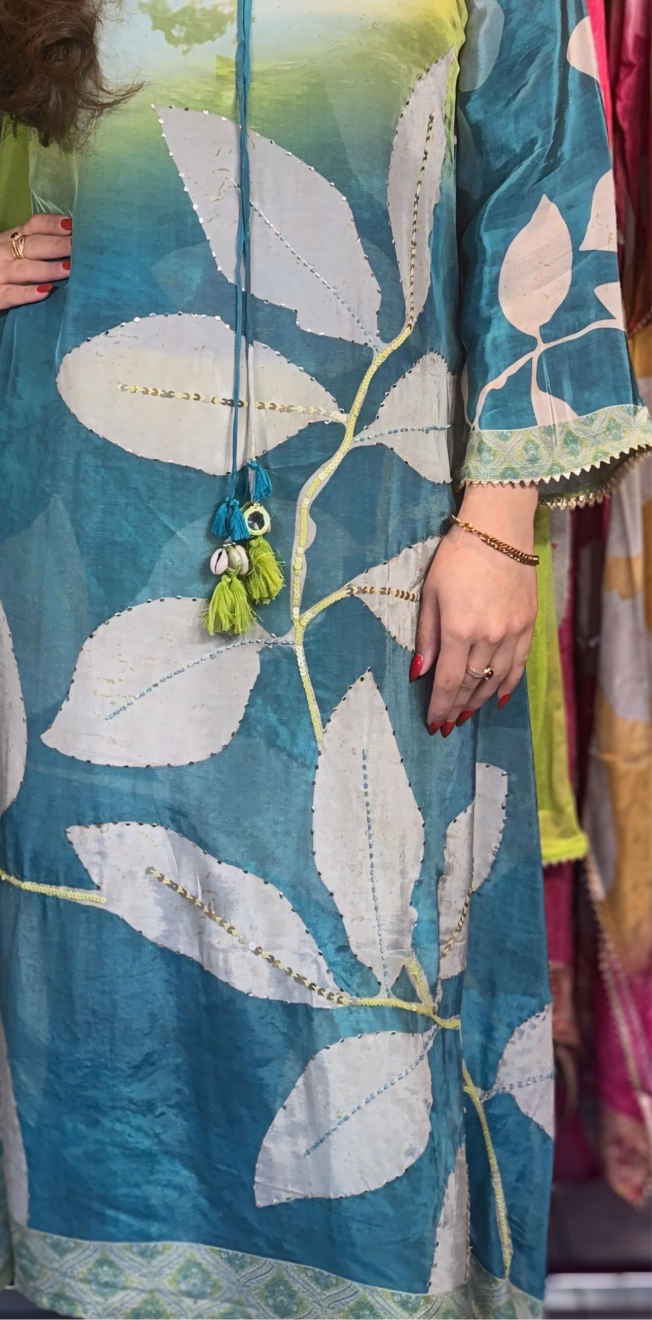 Nargisi A-line suit