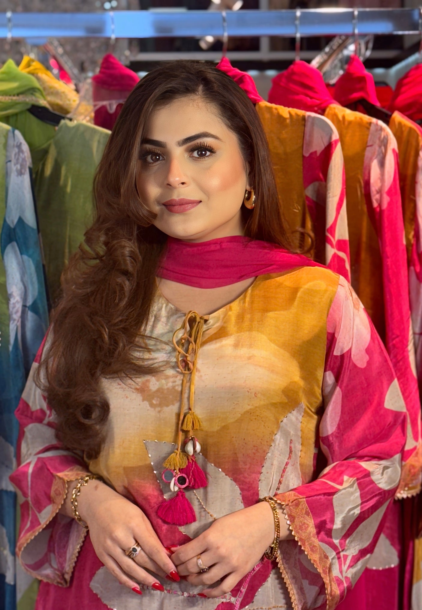 Nargisi A-line suit