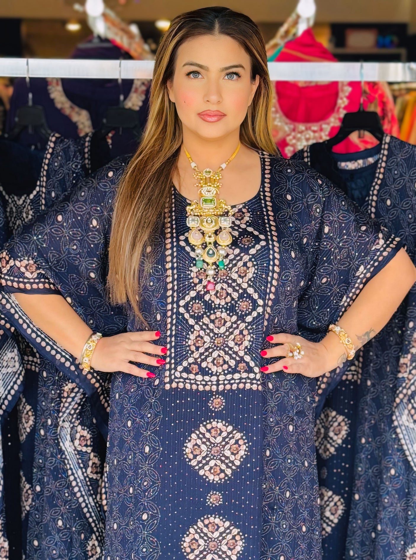 Noor kaftaan Suit