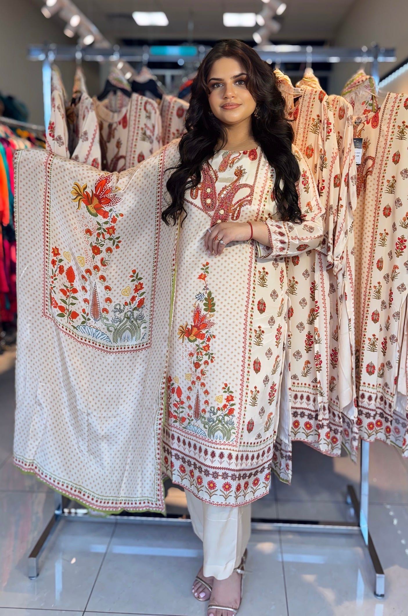 Hibiscus suit