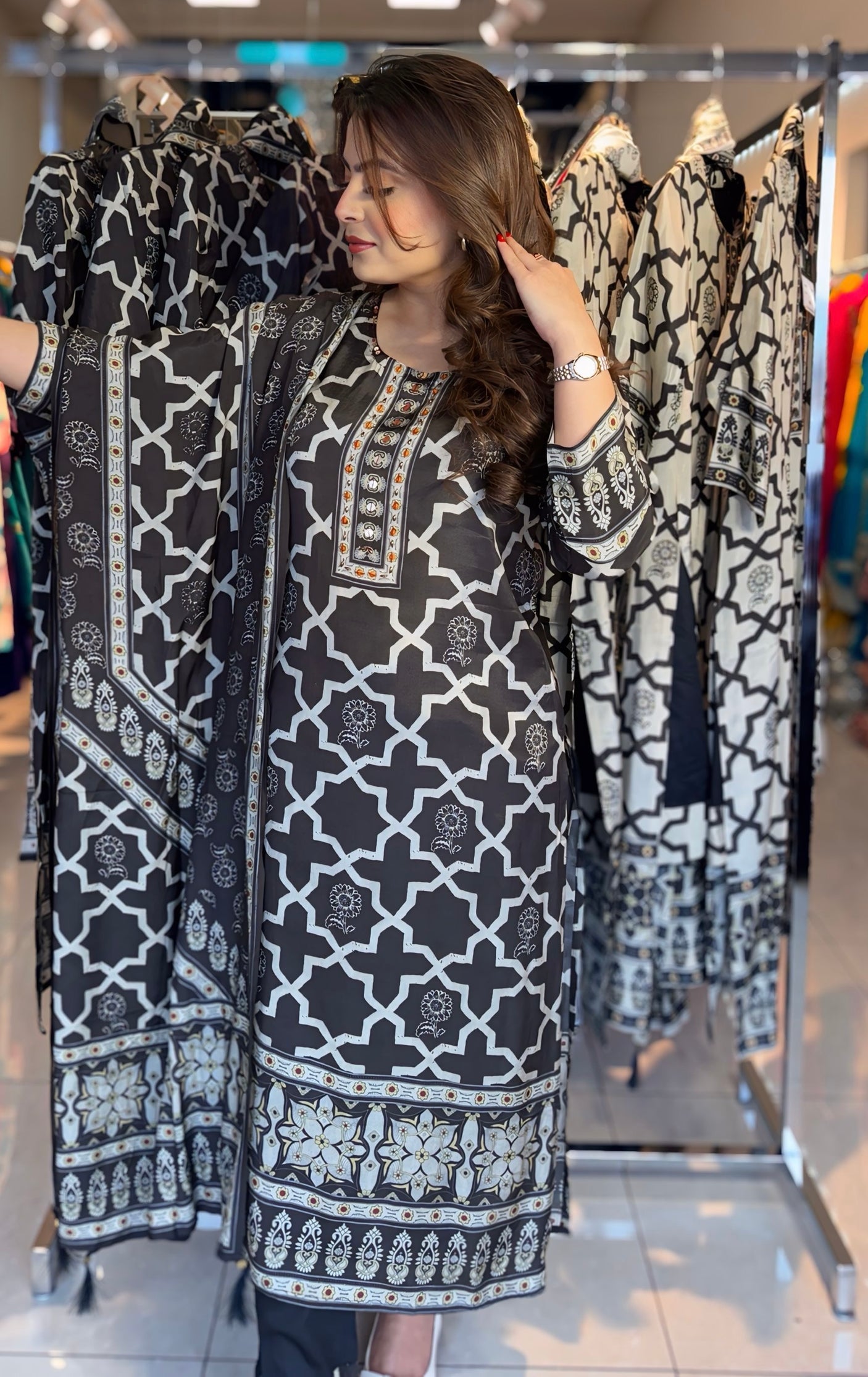 Batik suit