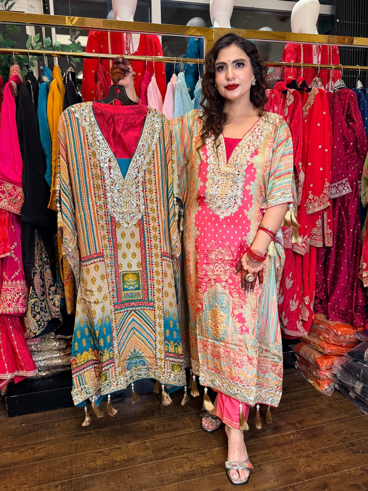 Kaftan  Pakistani  Print - SW
