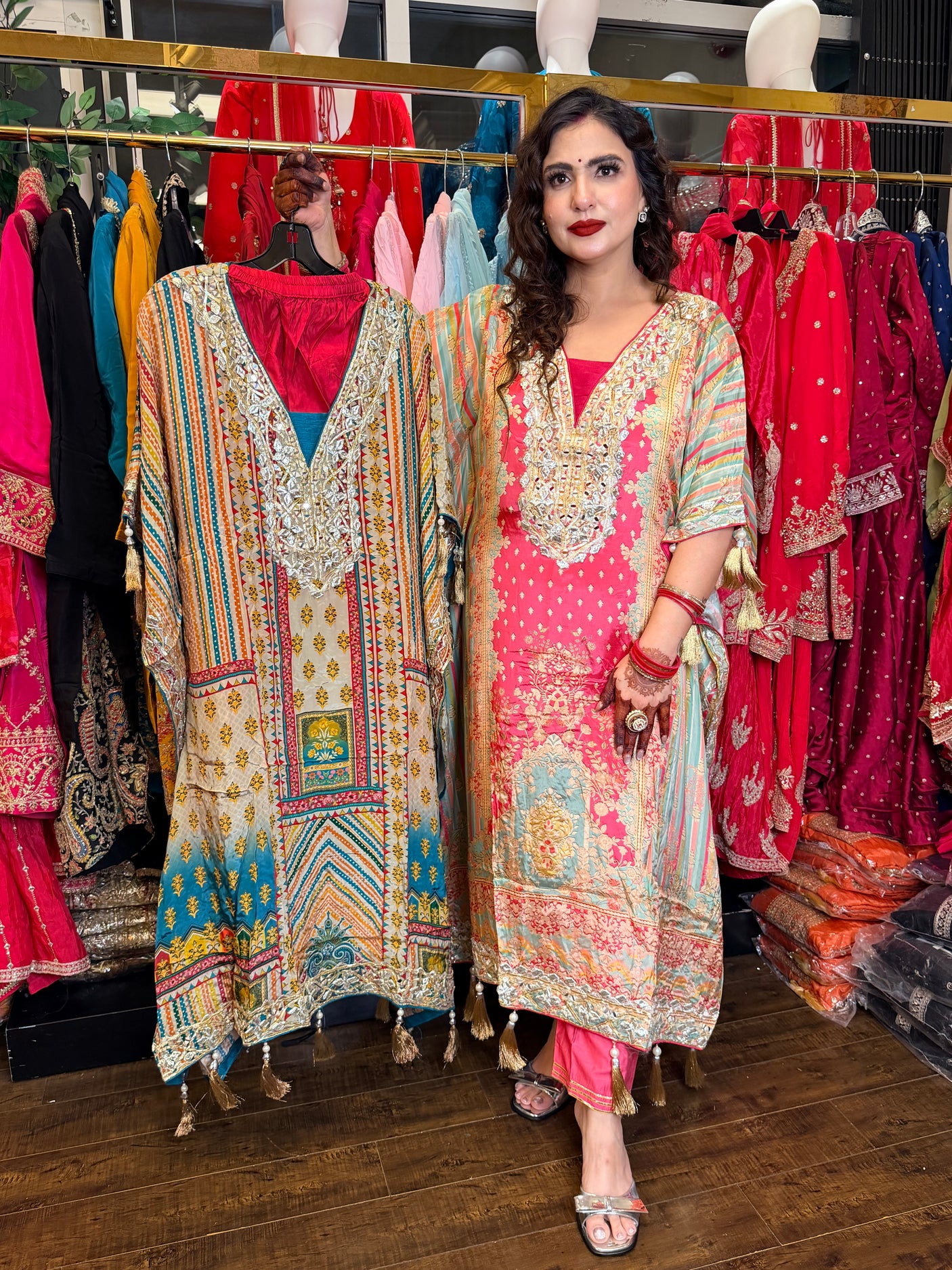 Kaftan  Pakistani  Print - SW