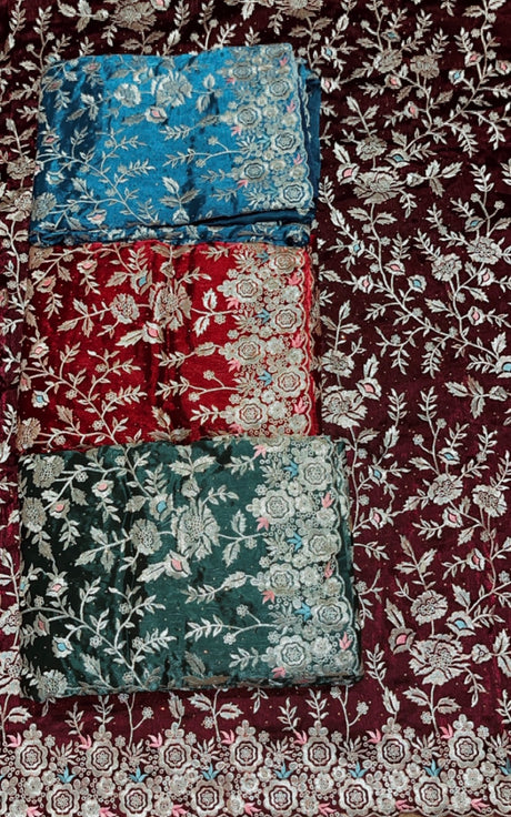 gorgeous Bridal wear Unstitched suit material