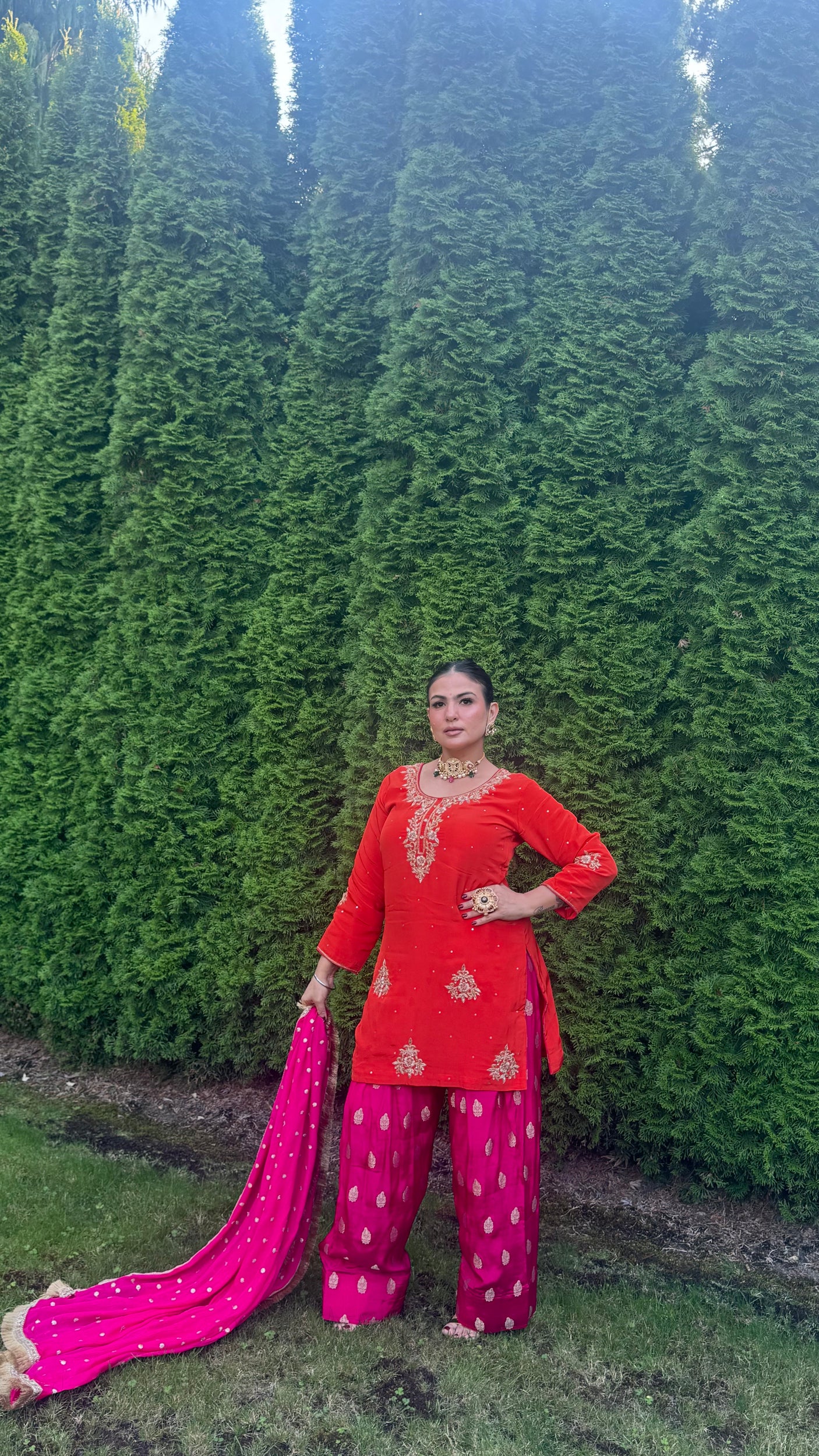 Punjabi Farshi Salwar.