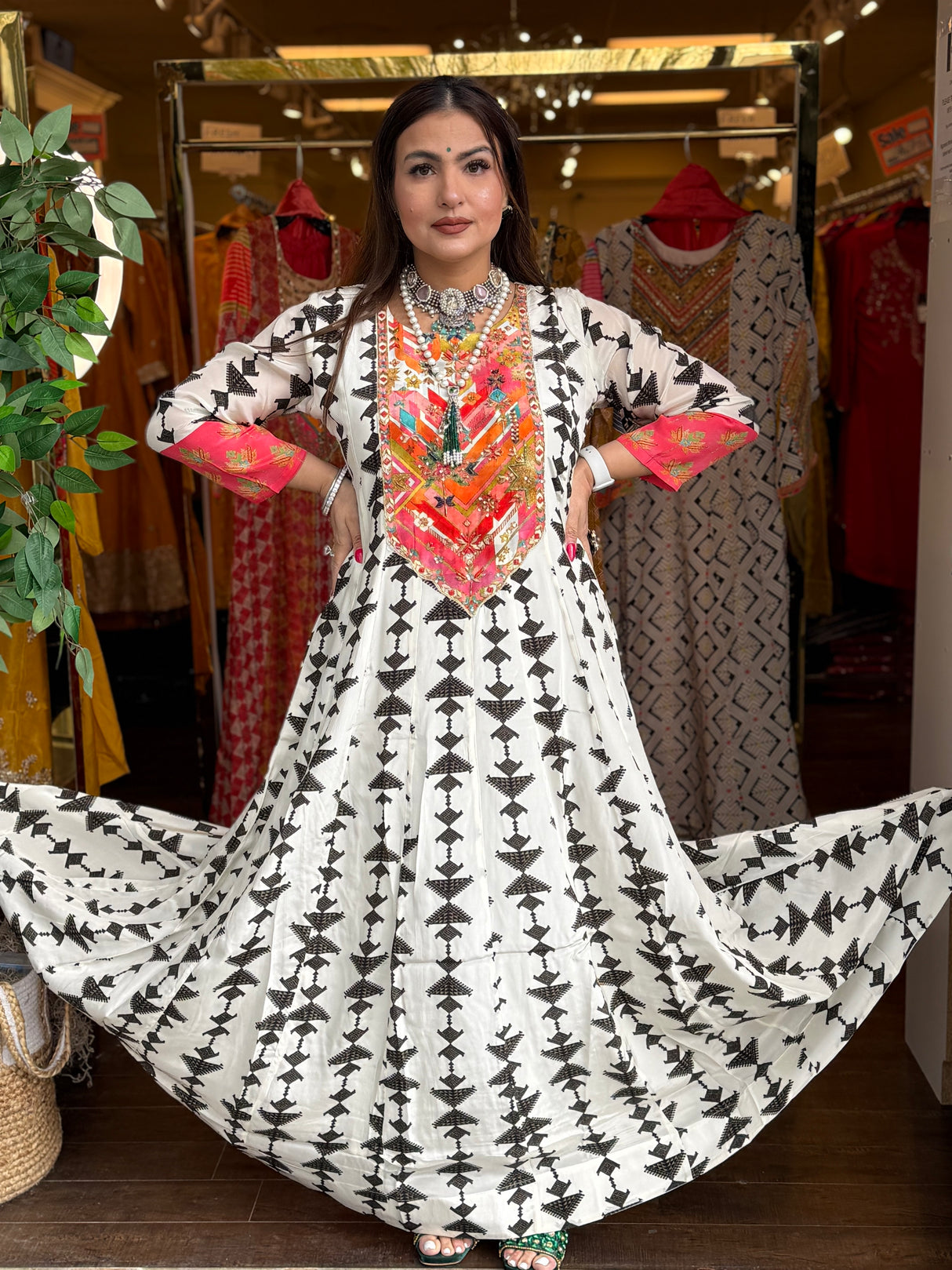 kitkat Anarkali suit