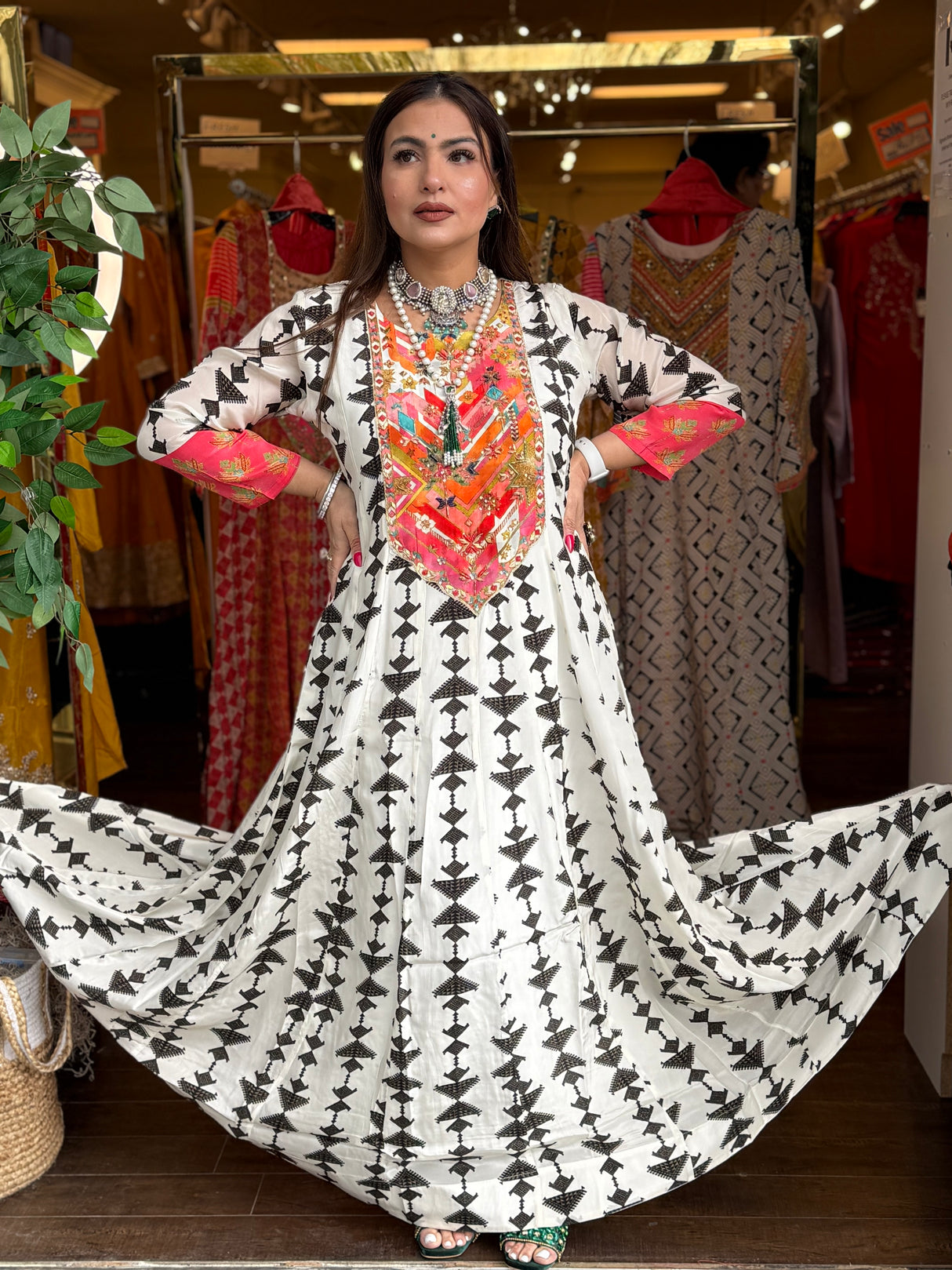 kitkat Anarkali suit