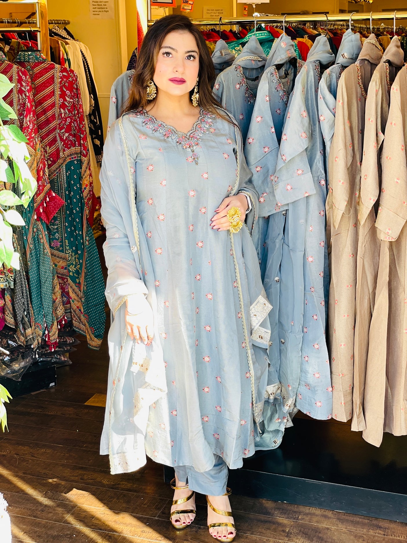 Palki frock Suit