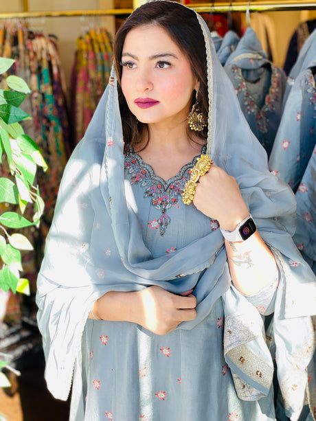 Palki frock Suit