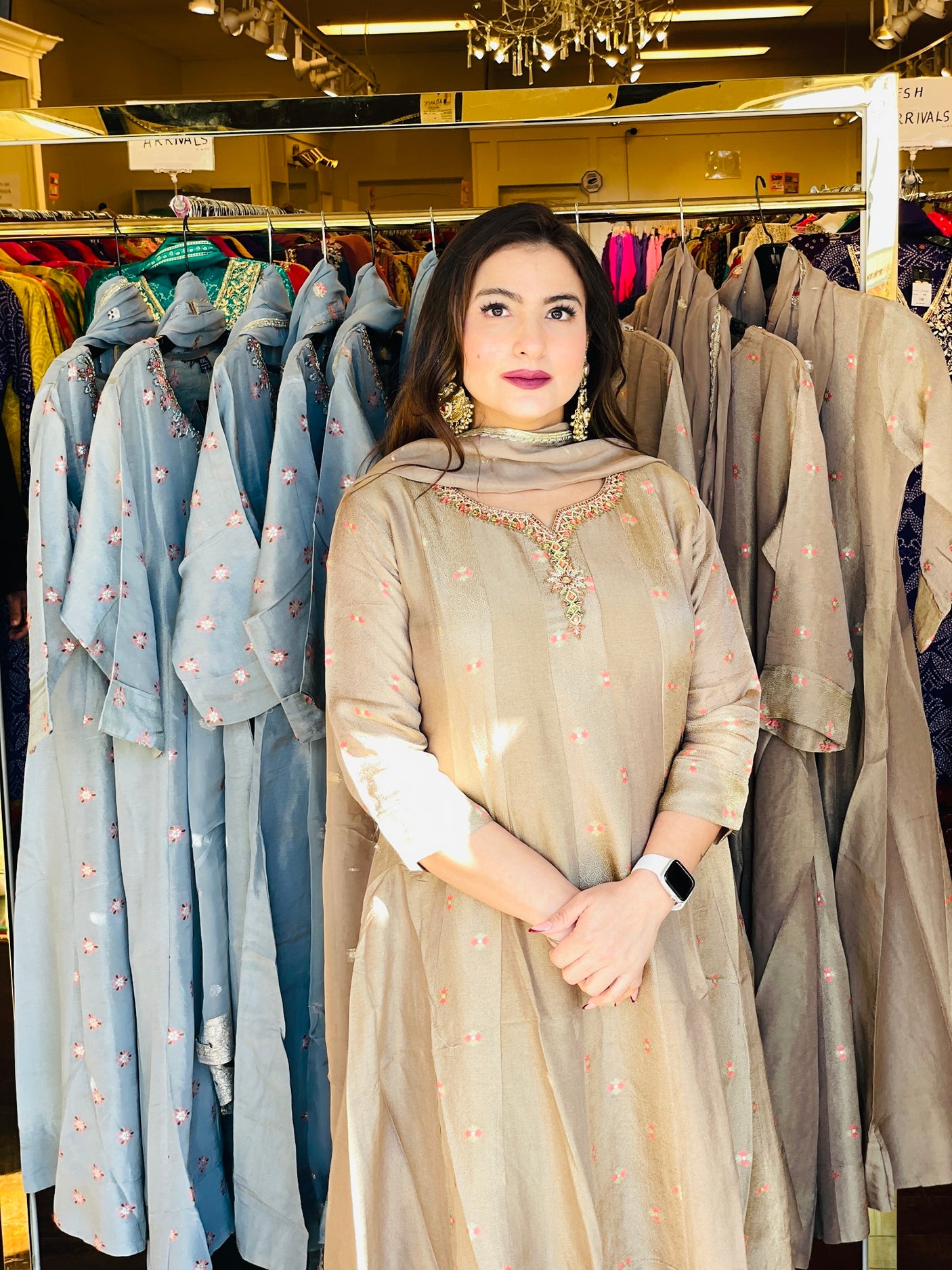 Palki frock Suit