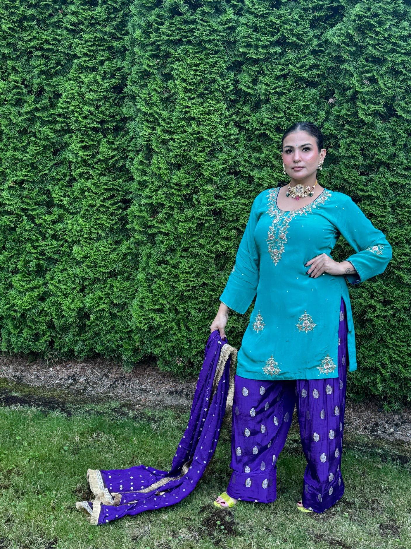 Punjabi Farshi Salwar.