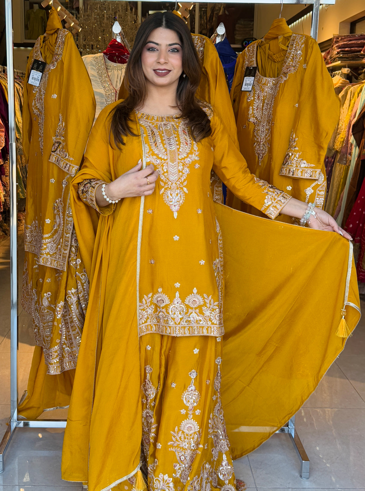Tabahi sharara Suit