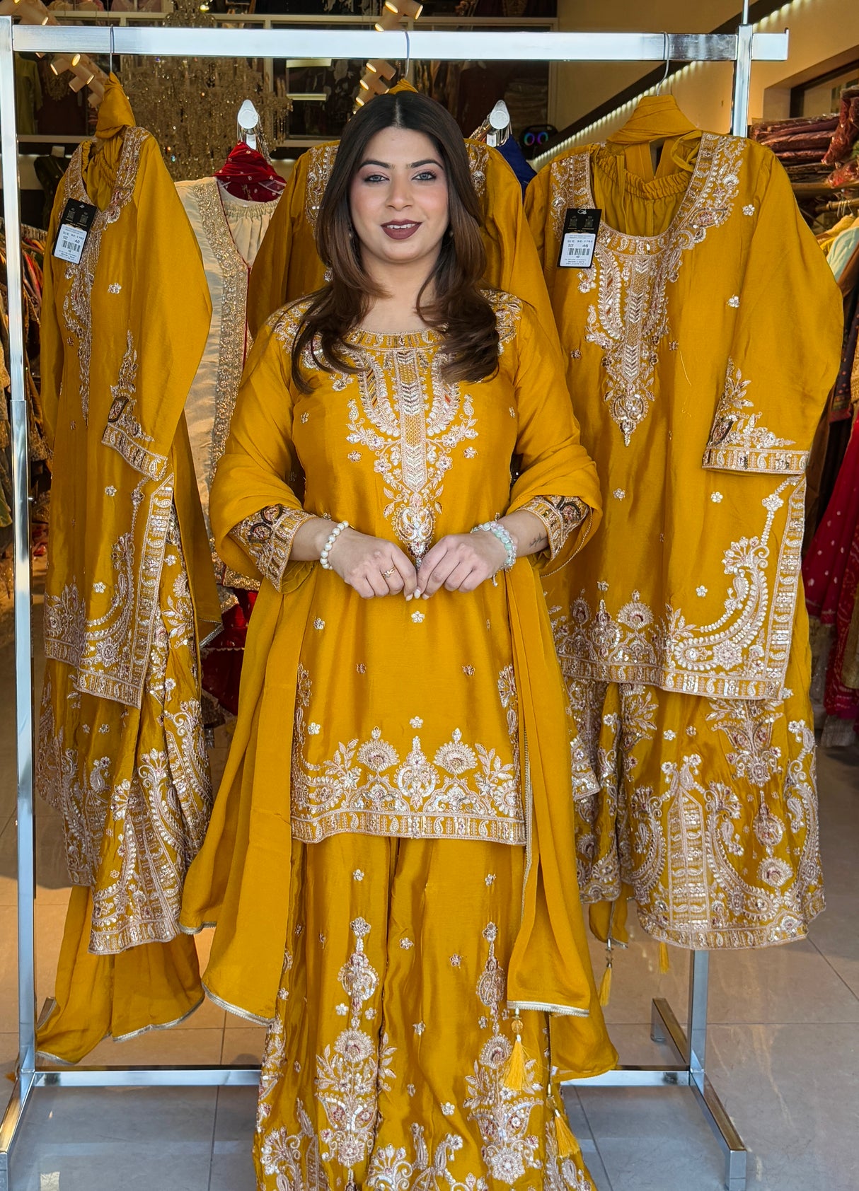Tabahi sharara Suit
