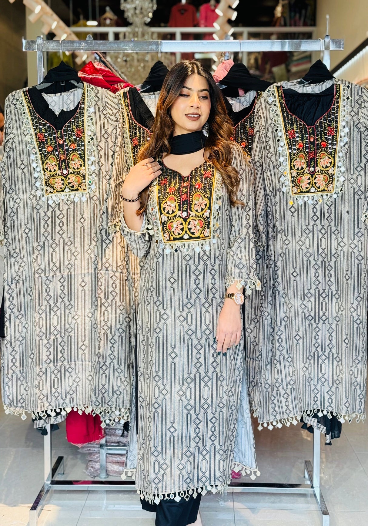 Haseen E Rang Suit