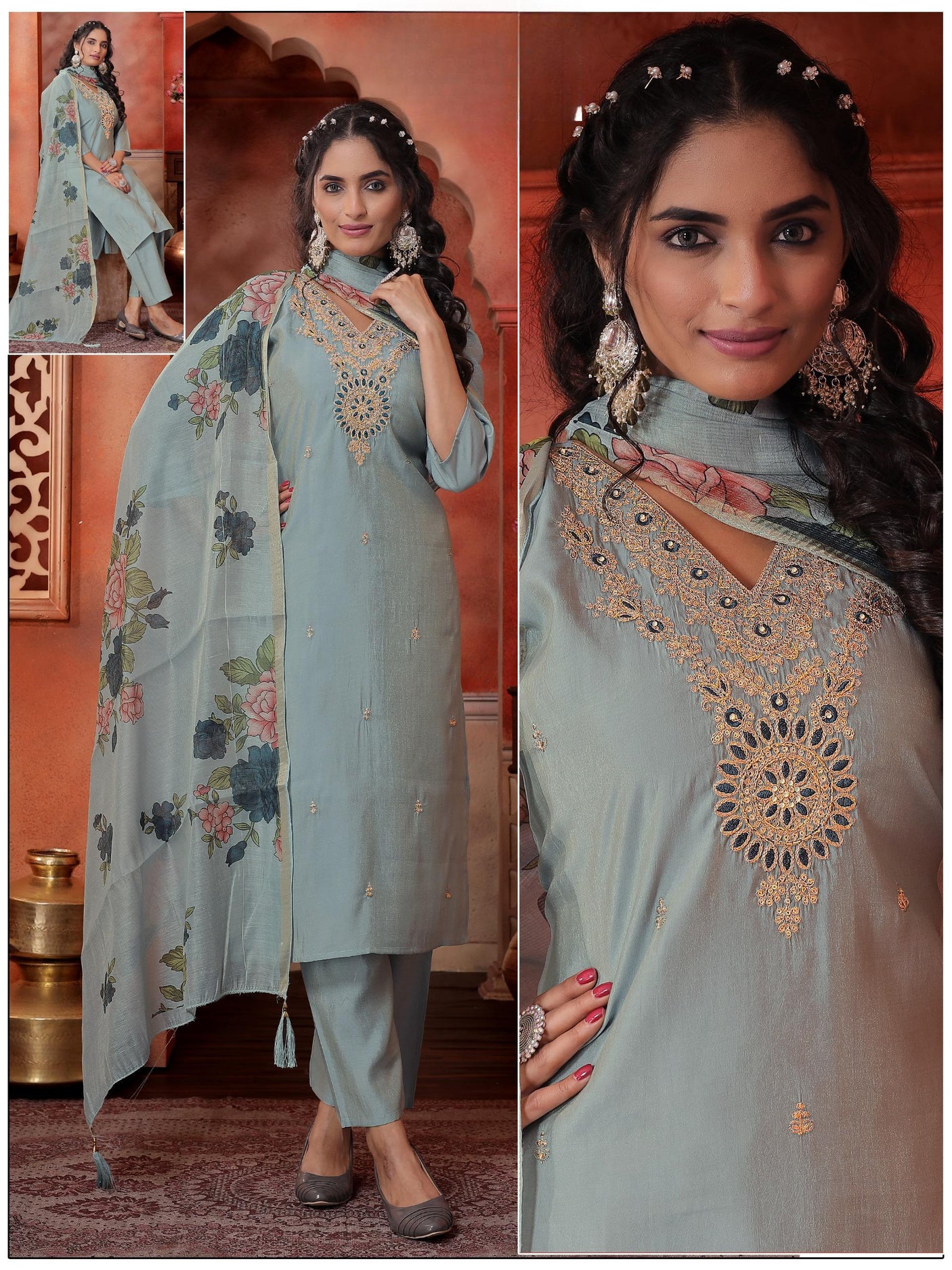 Sky Blossom Suit”