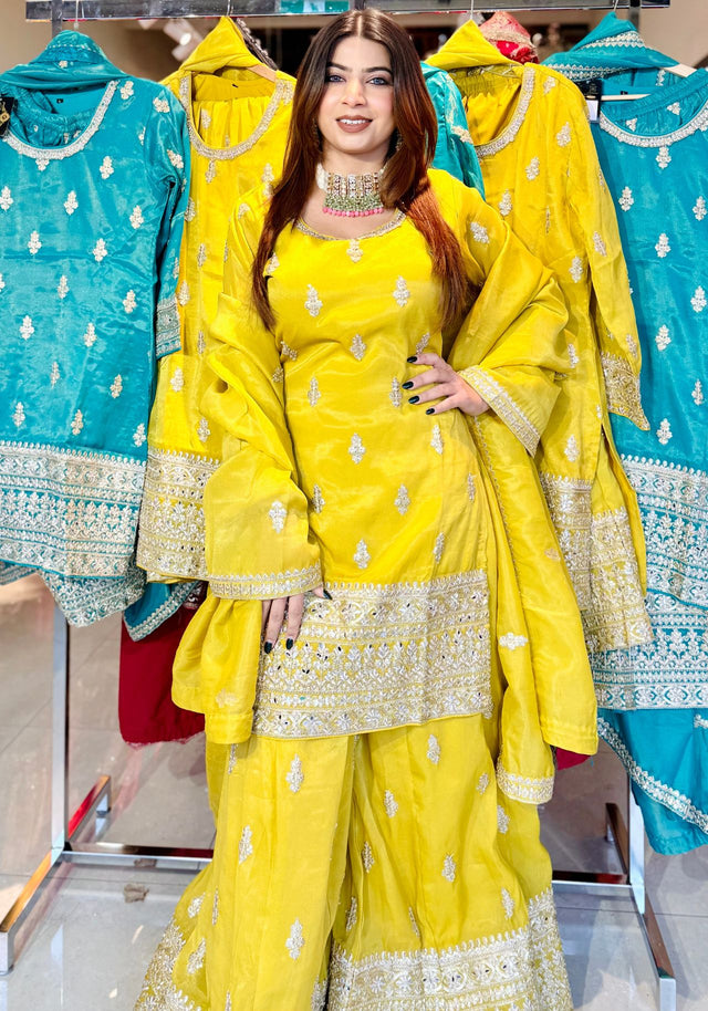 Simran Exclusive Blissful Breeze Suit Set – Simran Exclusive