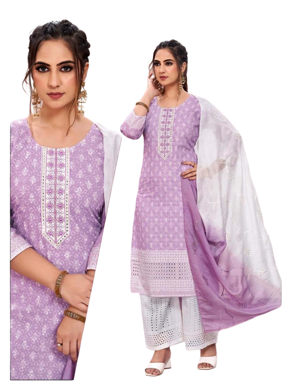 Sitara Lavendar Suit